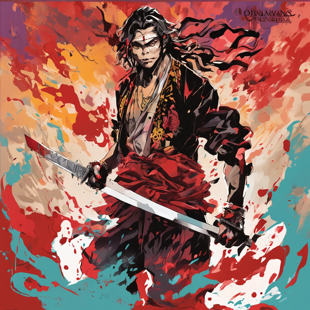 Anime characters with sword and red background, demon slayer artstyle, Kimetsu no yaiba, handsome guy in demon killer art, offcial art, key art, key visual, bleach manga style, Official artwork, striking manga artstyle, Otaku Gangasta, 4k manga wallpapers, demon slayer rui fanart, high detailed official artwork