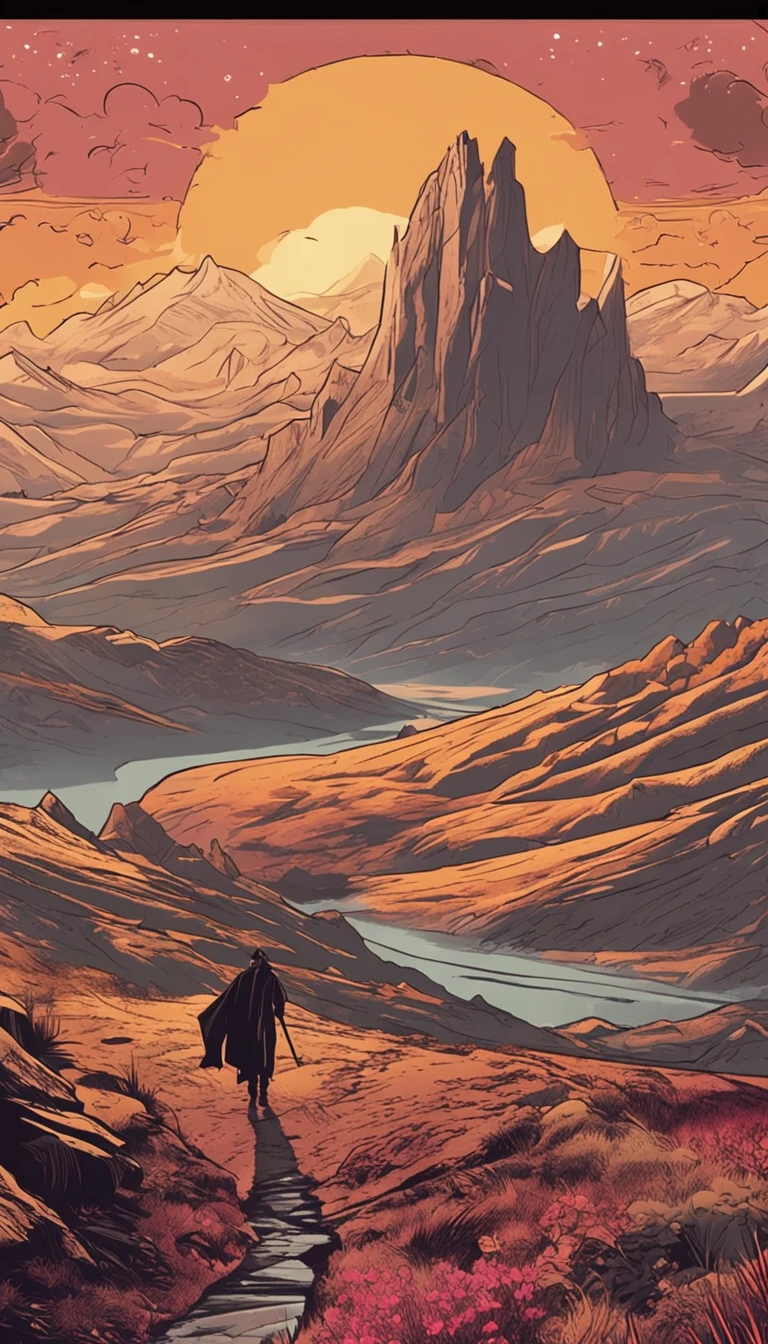 Create 5 scenarios in the style of the stories of the book Lord of the Rings