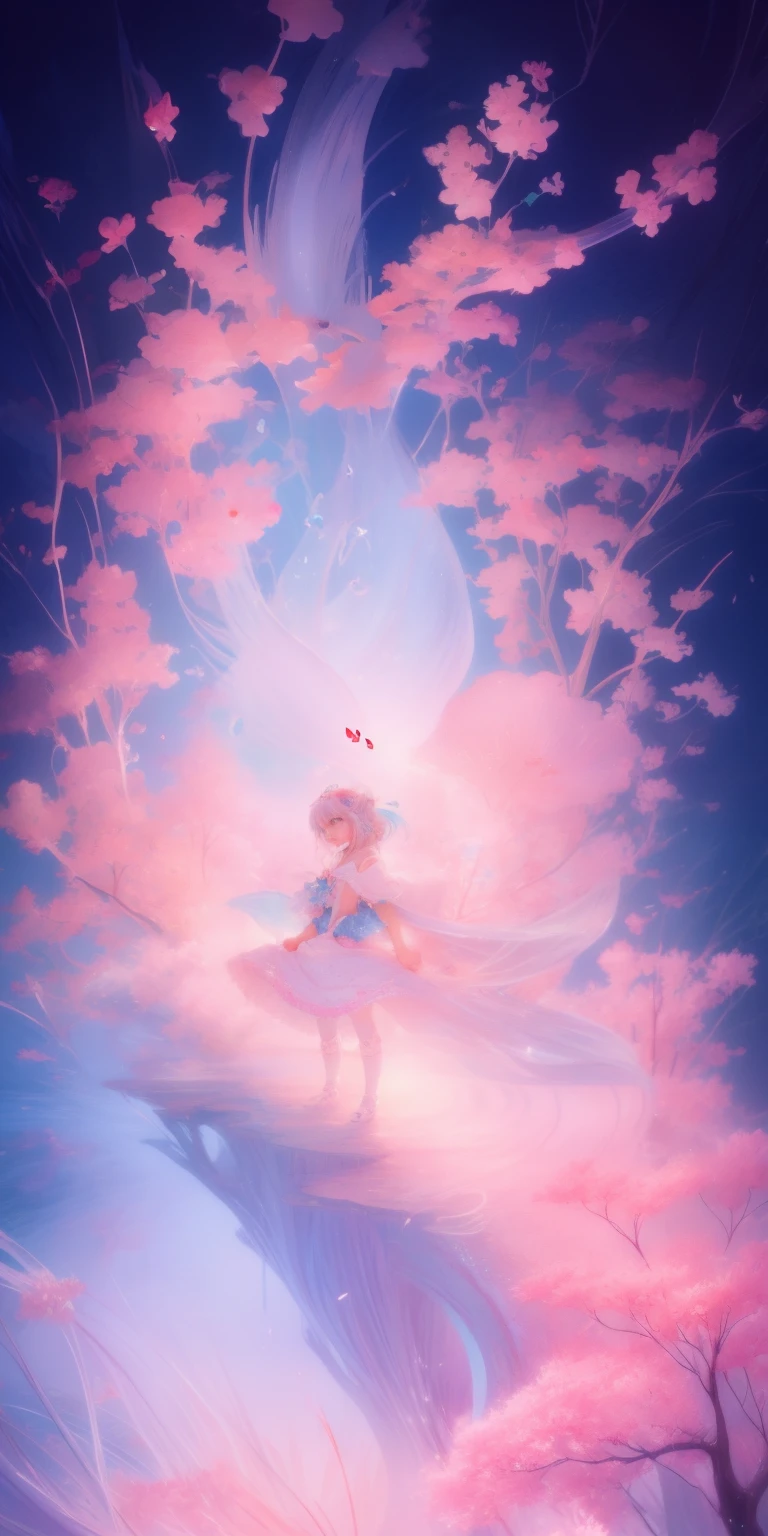 animemanga girl，There are fish in the hair，white dresses, A beautiful artwork illustration, Anime art wallpaper 4 K, Anime art wallpaper 4k, Anime art wallpaper 8 K, Anime fantasy illustration, Exquisite digital illustration, Beautiful digital artwork, Beautiful anime artwork, Anime fantasy artwork, Japanese art style, Detailed digital anime art, Fantasy art style, stunning digital illustration