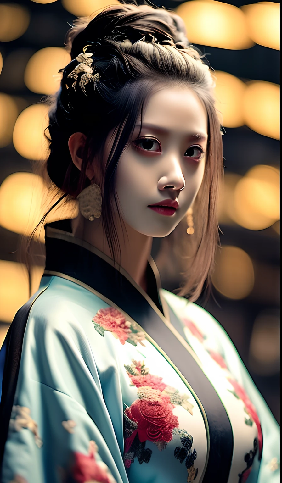 best quality, masterpiece, highres, wuxia 1girl, china dress, super Beautiful face, super beautiful eye, super beautiful hair