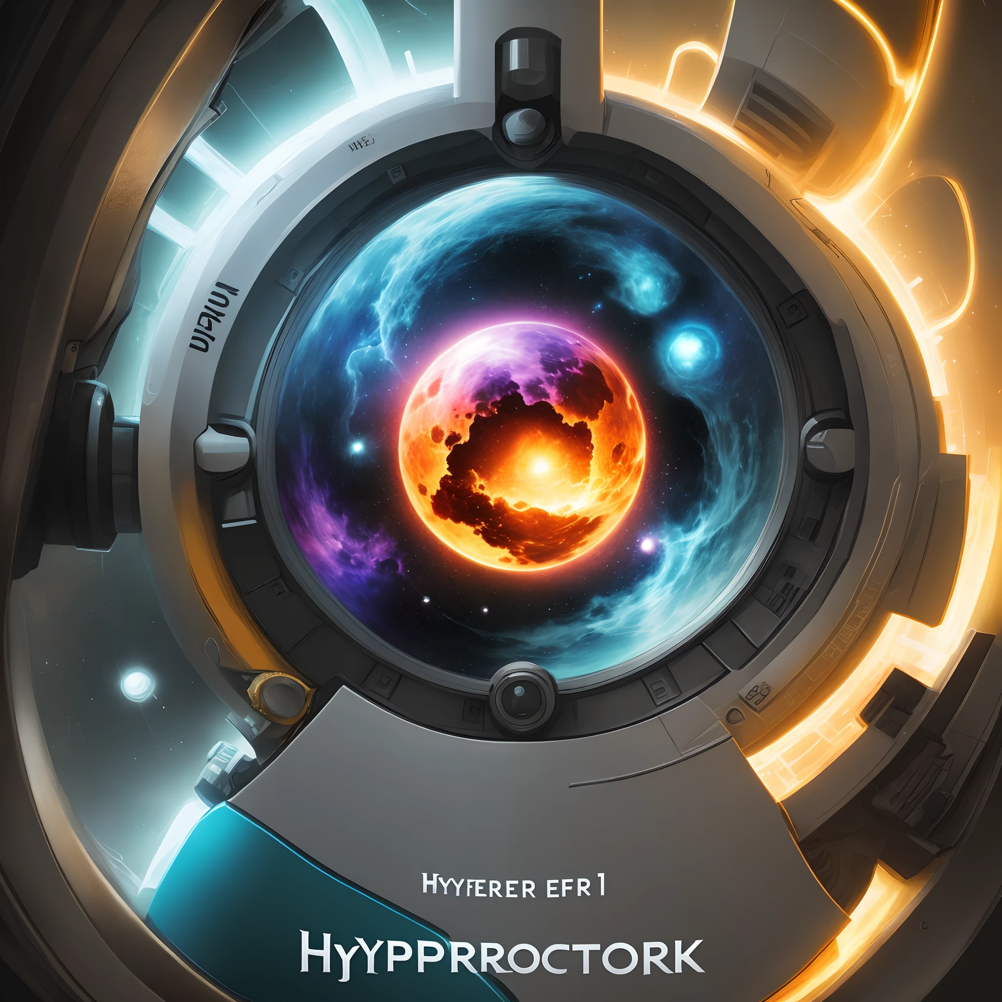 Hyperquark era novel cover