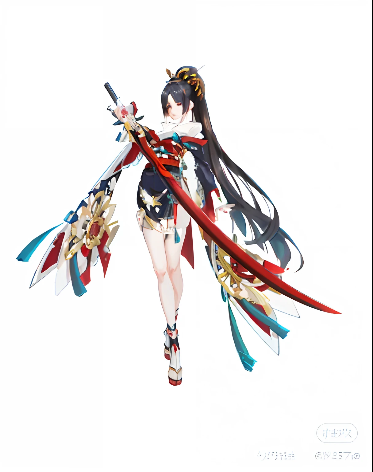 Anime girl with sword and wings flying in the air, onmyoji, Onmyoji detailed art, onmyoji portrait, Ayaka Genshin impact, Katana Zero video game character, ayaka game genshin impact, 《azur lane》role, azur lane style, Keqing from Genshin Impact, A scene from the《azur lane》videogame, official character art，Sexy figure，See-through Pajamas，white lace chemise