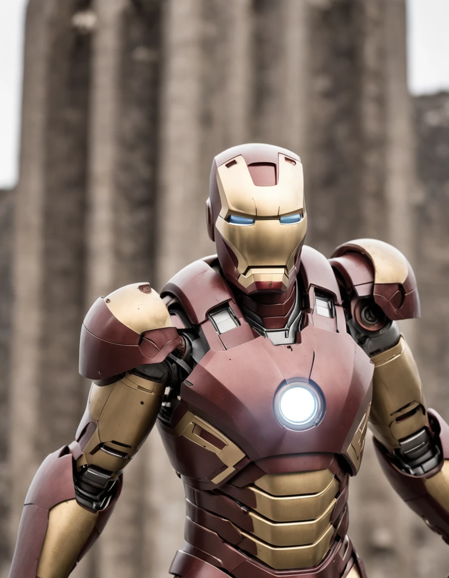 iron man in the battle for helms deep lord of the rings two towers