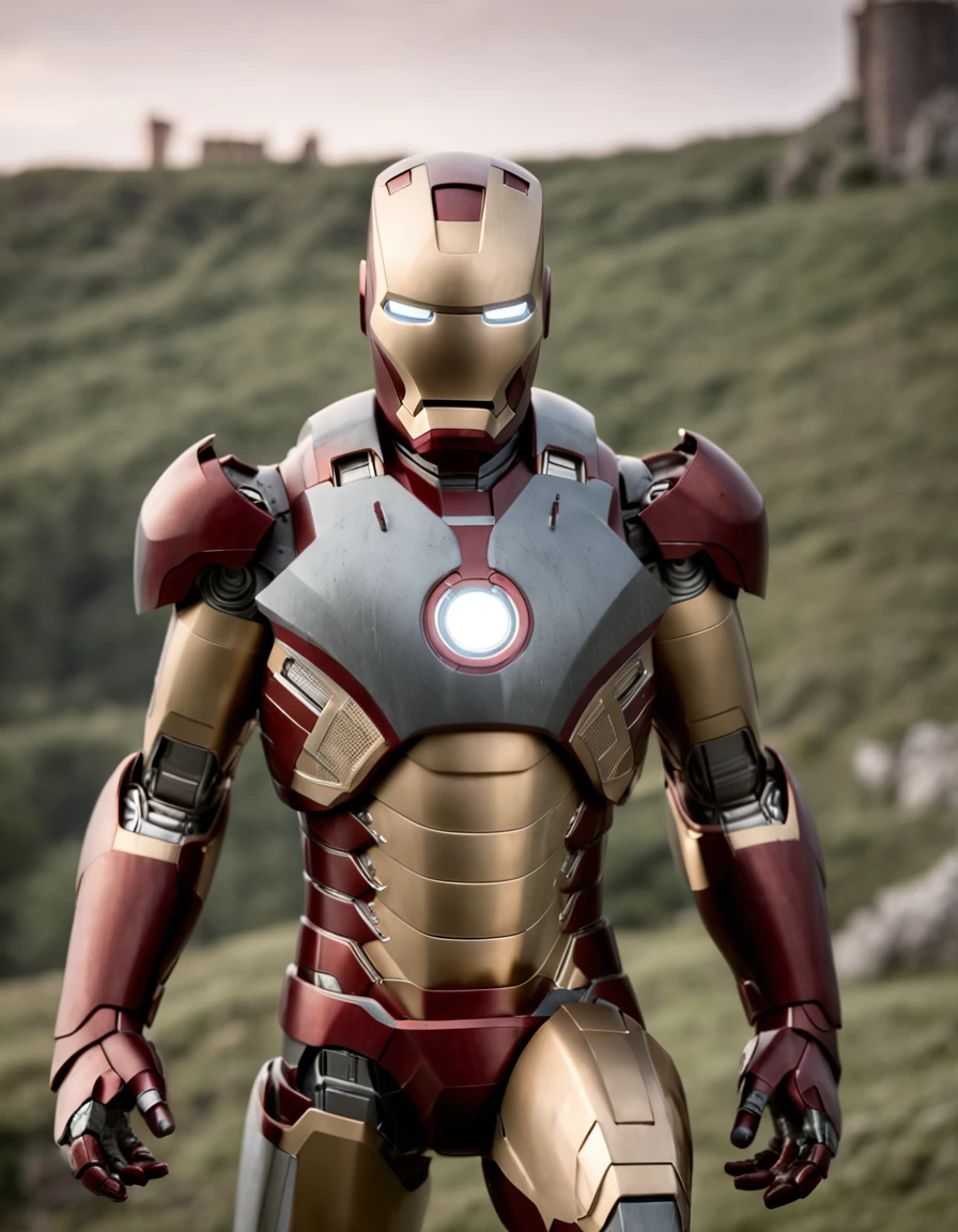 iron man in the battle for helms deep lord of the rings two towers