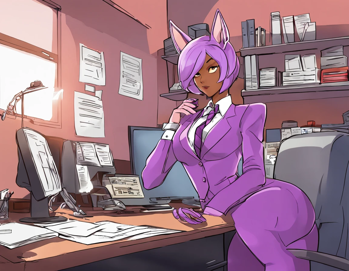 espeon, HD, big breasts, giant breasts, office, sitting in an office chair, detailed light, dynamic angle, dynamic light, detailed face, beautiful background, detailed hands, full body, businessman clothes, businesswoman, fancy clothes, two ears, espeon, office clothes, serious face, Serious, desk, office, glasses, nsfw, nipples, vagina, spread legs, porn