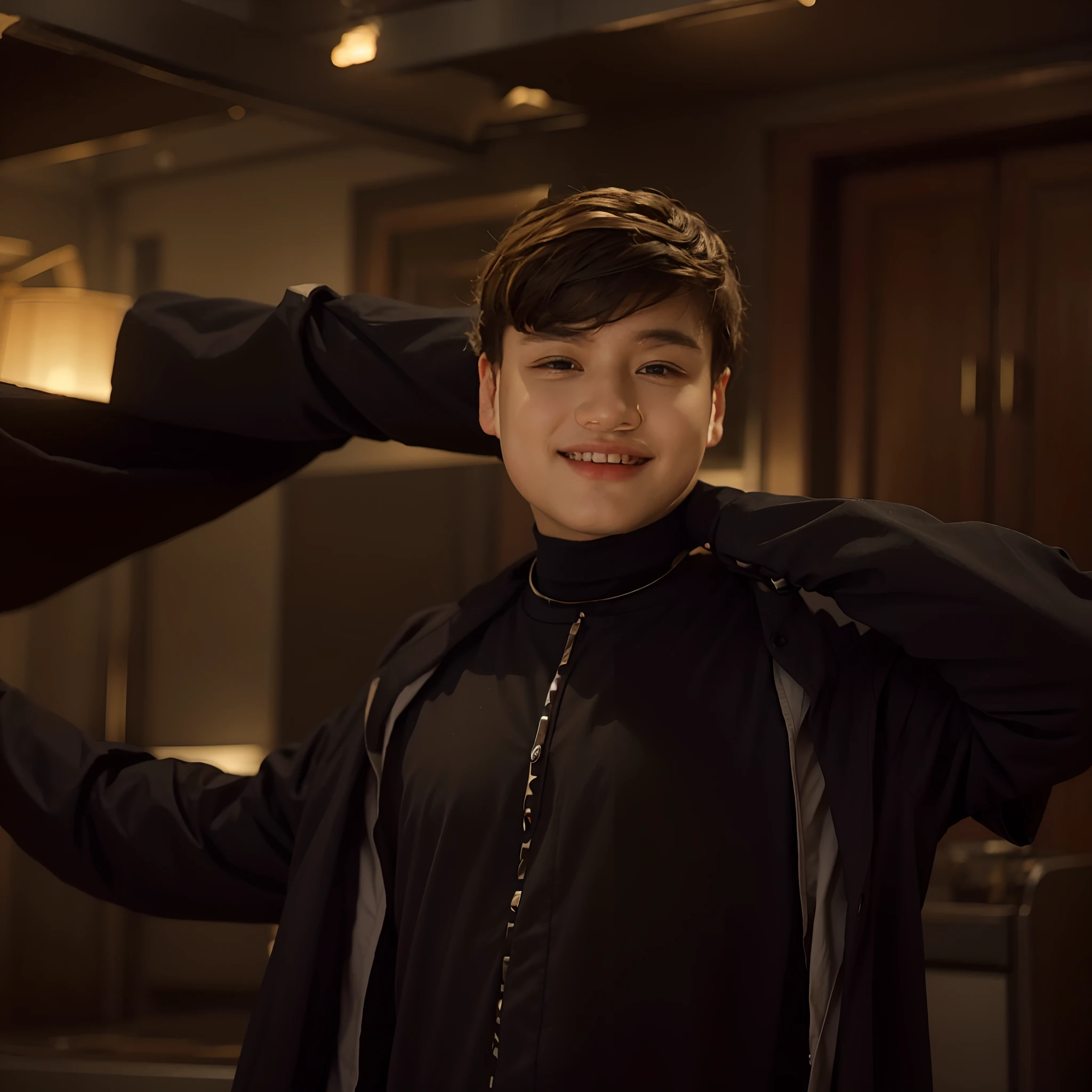 Realistic, 8k, 1boy, character with awesome hairstyle