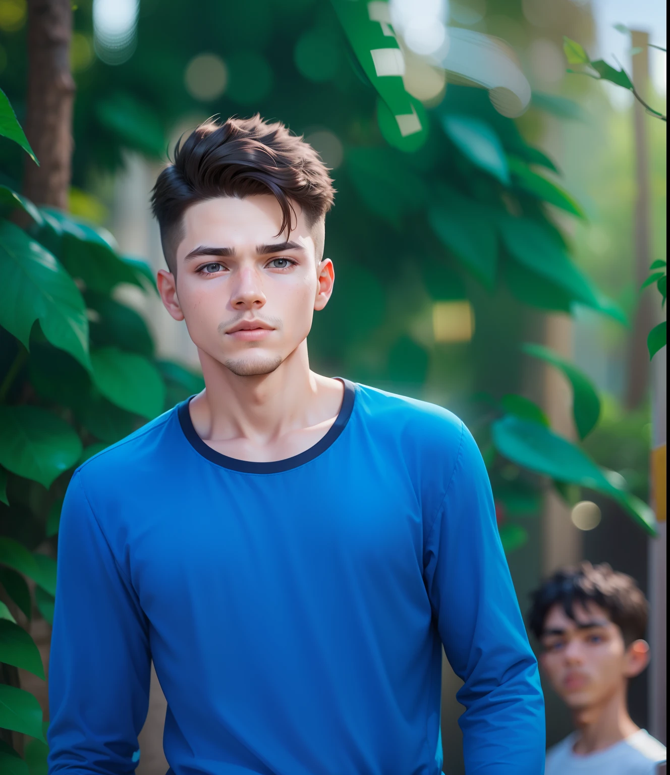 Change Background Boy, Realistic Face, 8K, Ultra Realistic
