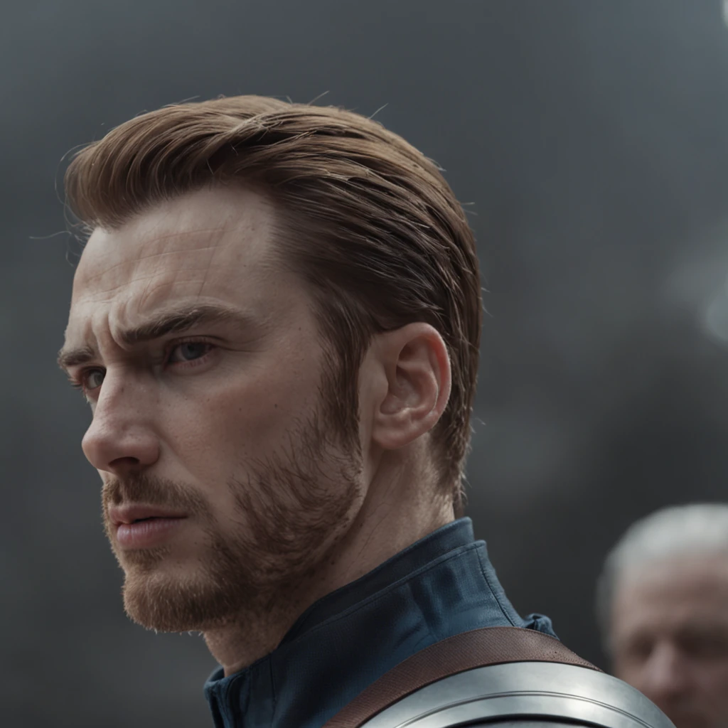 Fotos de cuerpo completo del (Captain America (Chris Evans))y la (Mujer Maravilla (Gal Gadot)), con trajes de estilo armadura negra y plateada, looking at center camera, perfect composition, beautiful detailed intricate insanely detailed octane render trending on artstation, 8 k artistic photography, Arte conceptual fotorrealista, soft natural volumetric cinematic perfect light, claroscuro, rewarded photography, obra maestra, oil on canvas, Raphael, Caravaggio, Greg Rutkowski, Beeple, Beksinski, Giger, tendencias en Artstation, foco nítido, Foto de estudio, Detalles intrincados, Altamente detallado, Noche de fondo de la ciudad, por Greg Rutkowski