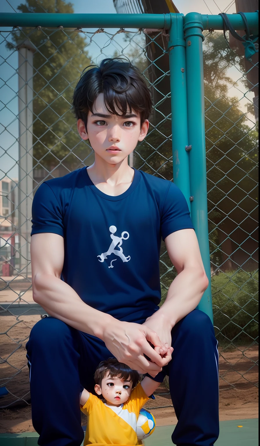 slide, playing, teenage boy, Showing very hairy armpits, รูปร่างเพรียวthin, Teen Body, Shota, very Cute Baby Face, 15-year-old boy, Cute Baby Face, young boy, teenage boyที่อายุน้อยมาก, ทิวทัศน์สวนสาธารณะplaygroundที่น่าตื่นตาตื่นใจ, Among the playground, playground, and city parks., children on the background, He wore only a small white see-through outfit.., I'Iสวมหมวกเด็กน่ารัก., It's crowded., It'On a hot sunny day., summer, The road is dirty and wet.., He wore a small, transparent see-through outfit that covered half of his big cock.., print dick, Sweat dripping everywhere.., Sweat covered the entire body.., ภาพถ่ายfull body, Wear a very small bra., Proudly showing off his sweaty armpits to music industry audiences.., naked, Wearing tiny white panties.., very young boy, soft, Cinematic lighting illuminates the handsome Korean male supermodel with stunning detail and ultra-realism.., ผมของIหยิกมาก., clear honey colored eyes, A perfect smile is charming.., sensuality, hot man, very handsome, Showing off his sweaty body.., Has a lot of muscles and has a six-pack.., ผอมthin, compact, full body, 8K, photography, Masterpiece, detailed face, Detailed eyes, sexy, Beautiful stomach, Beautiful legs, and large, Bulge details., expression of ecstasy, excited, thin, Detailed eyes and lips, Have a six-pack and a fit figure... Image quality is of the highest standard., With detailed features and realistic appearance. The colors are bright and vibrant.., Enhance the overall beauty. The light is soft and natural.., Shining a gentle light on the boy, wear'Put the body together.