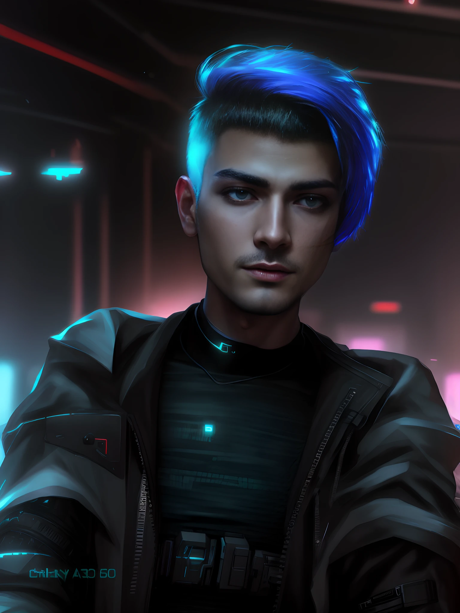 Change background cyberpunk handsome
boy, realistic face, 8k, ultra realistic,