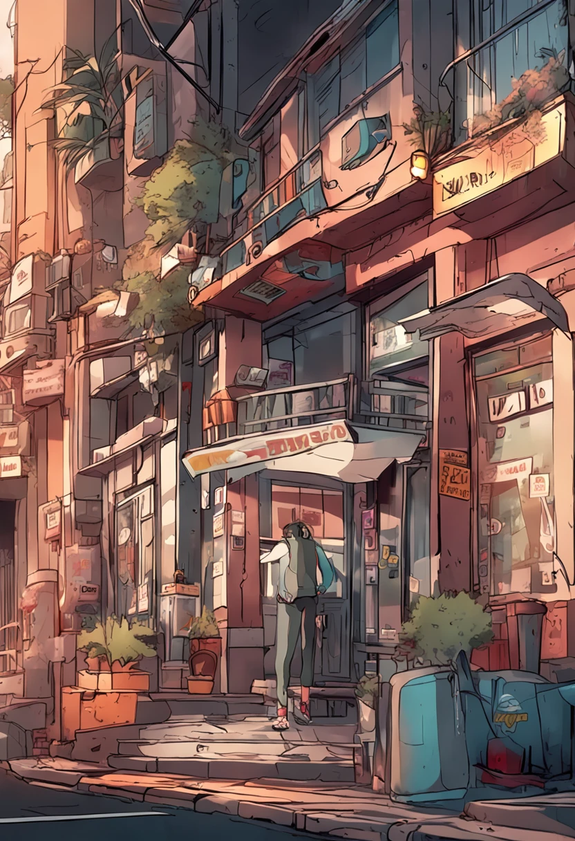 Estilo anime realista cartoon