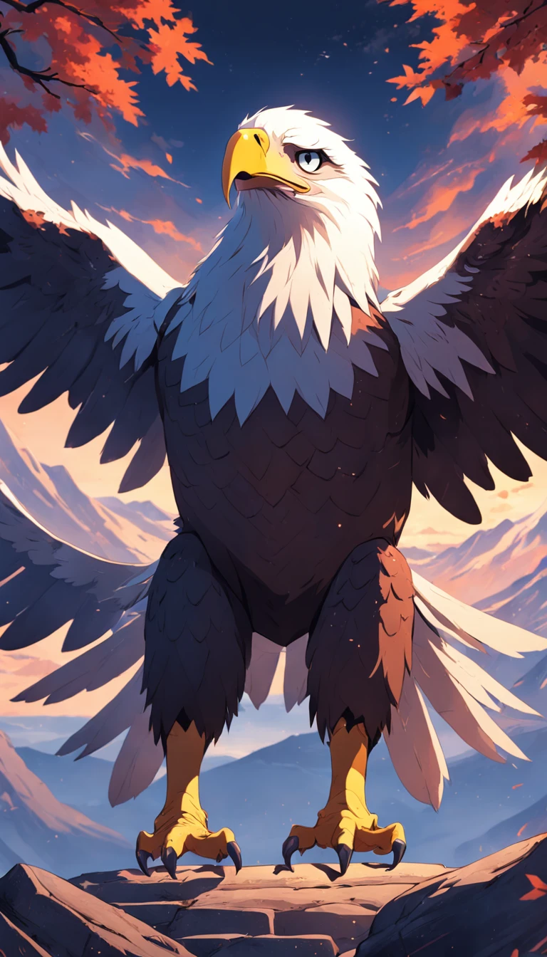 ((minimalist eagle logo))