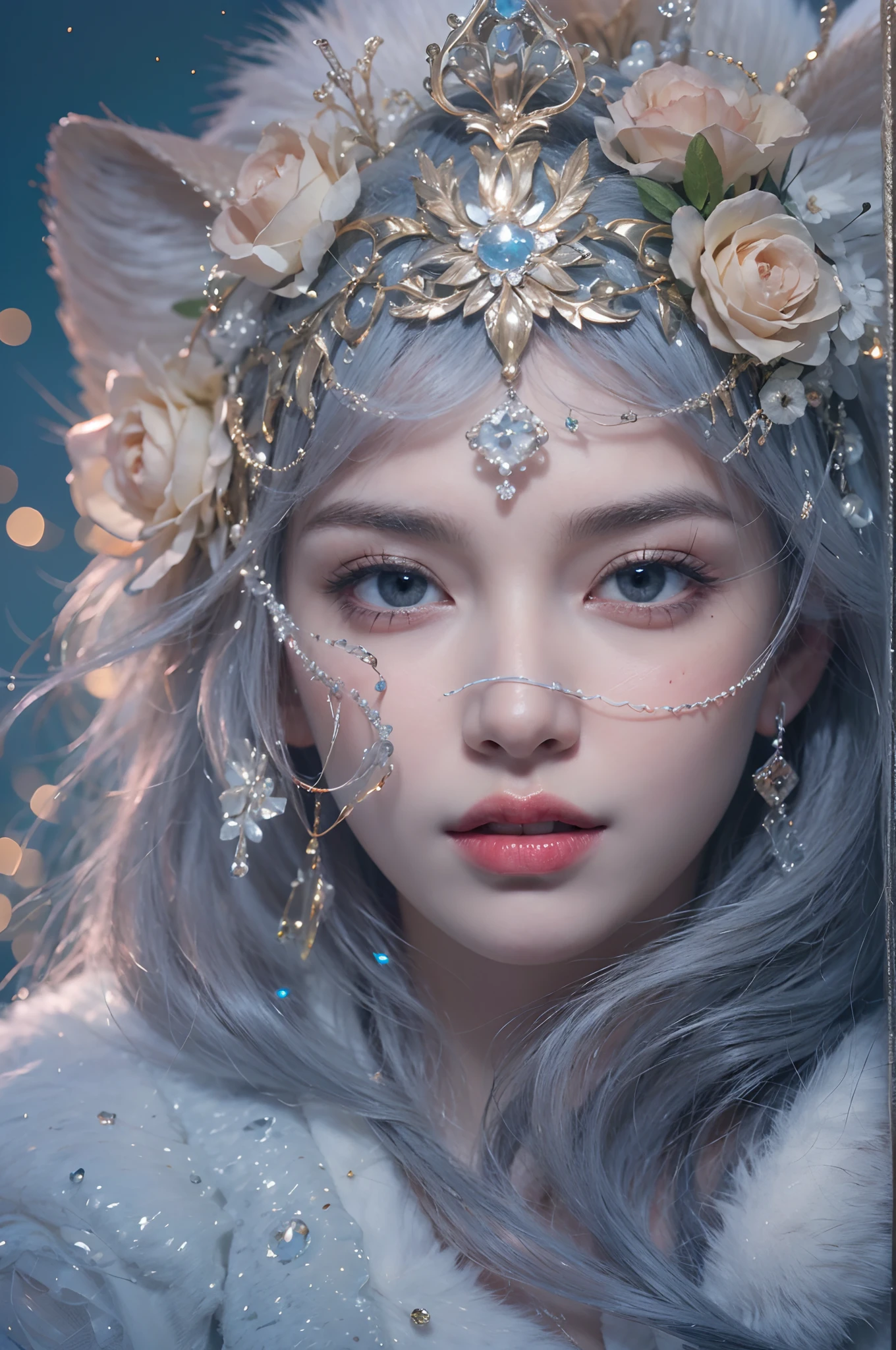 primitive, Masterpiece, ultra fine photos, Best quality, Ultra-high resolution, Realistic, Sunny, full-body portraits, Amazing beauty, Dynamic posture, exquisite face, Vibrant eyes, Very detailed background, Detailed face, detailed tidy background, Gorgeous, High detail skin, Realistic skin details, Visible pores, Clear focus, volume fog, 8K UHD, Digital SLR, High quality, filmgrain, Fair skin, Realism,