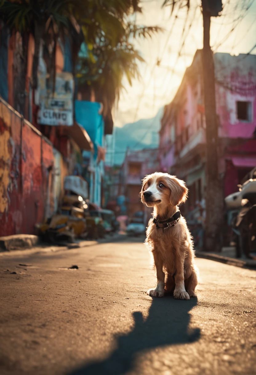 imagine um cachorro em santos