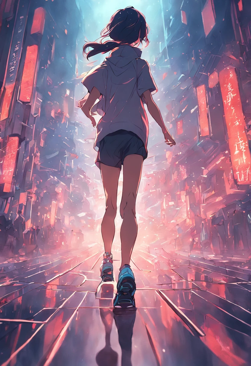 futuristic running shoes