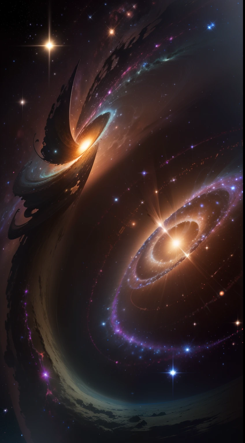 The images captured by Hubble are more than just photographs; They are glimpses of our own cosmic history. The elegant spirals of galaxies, the eddies of gas and dust, e os aglomerados estelares densos nos lembram da complexidade e da diversidade do universo.