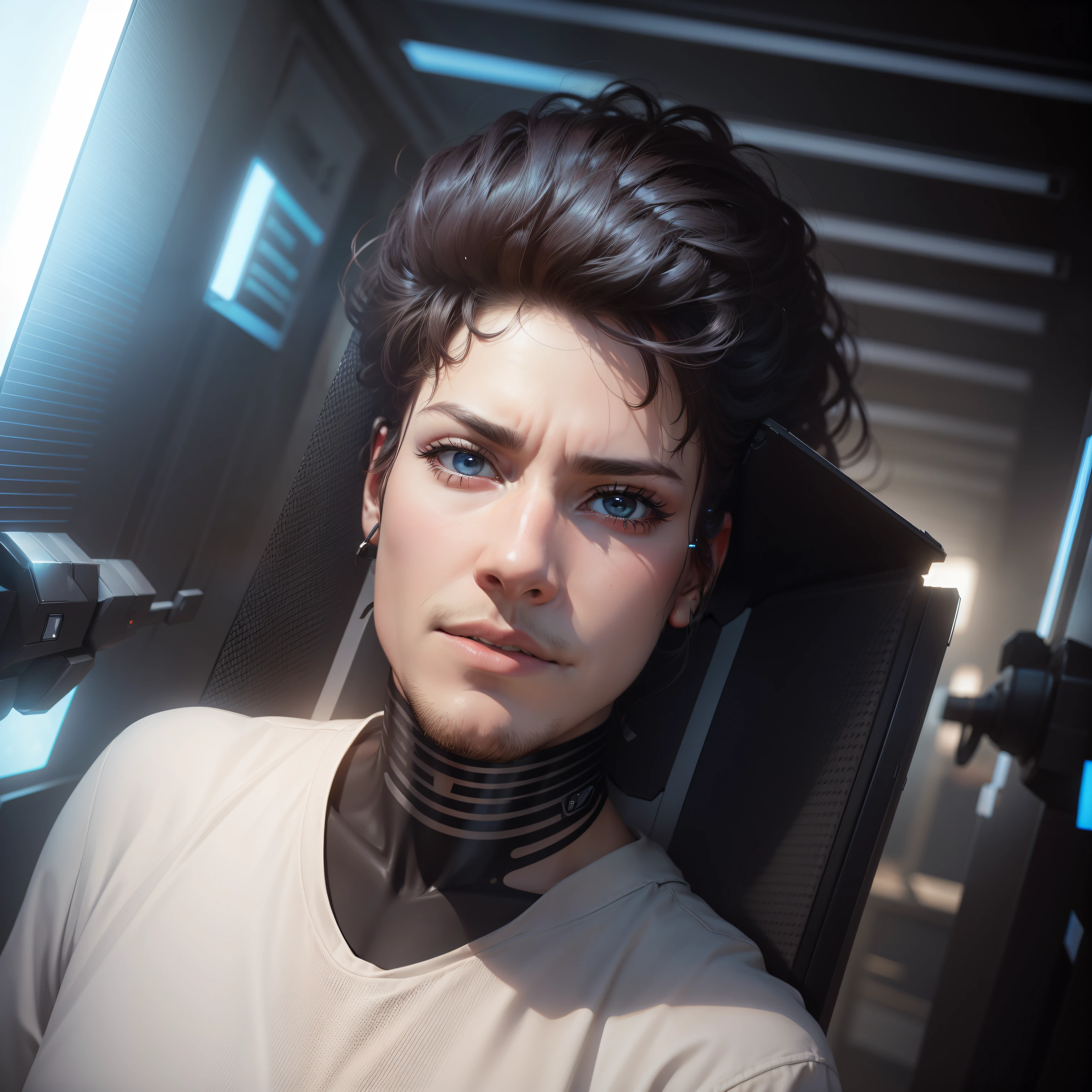 Change background cyberpun realistic face, 8k ultra realistic ,