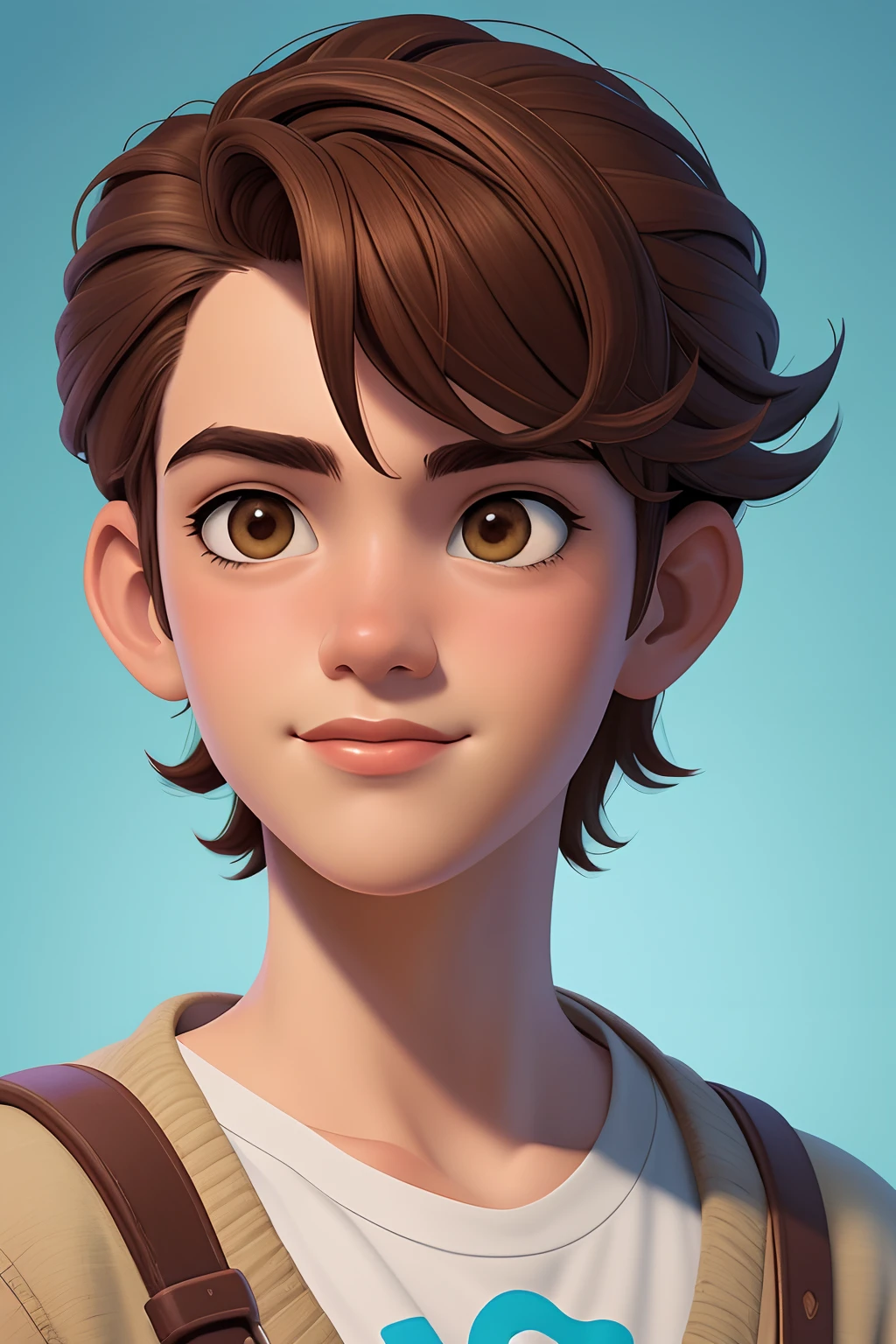 em(melhor qualidade: 0,8), Perfect anime illustration, Retrato em close-up extremo de um garoto,desenho animado de um com cabelo curso liso ,(obra prima), in illustration style digital, digital illustration portrait, retrato colorido detalhado, Art not in the style of Terry Moore, Retrato digital, pintura digital dos desenhos animados, wikihow illustration, detailed illustration portrait, digital illustration -, matte digital illustration, retrato dos desenhos animados, color digital illustration, Retrato estilizado, Retrato de Arte Digital,(melhor qualidade),(alta qualidade)fundo luminoso