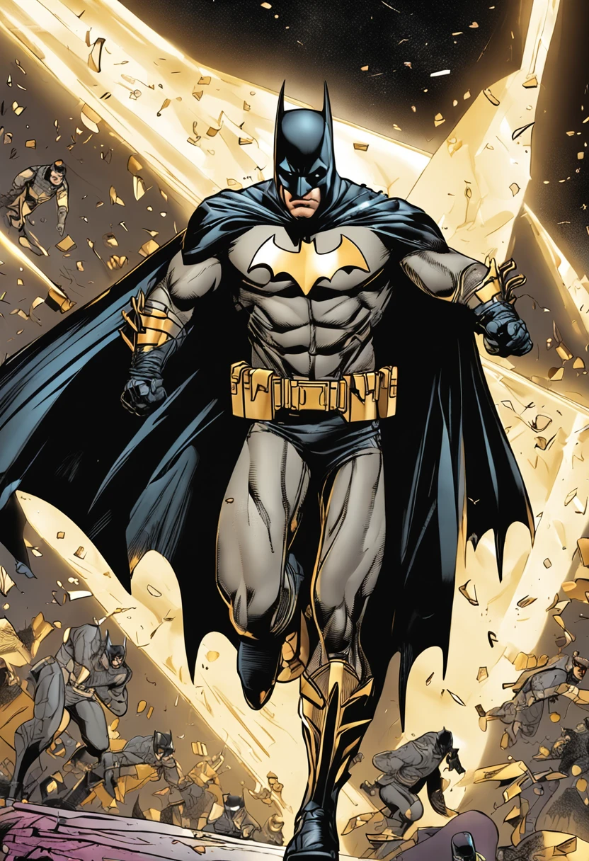 batman gold suit