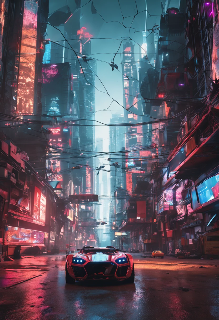 Get ready to witness the merging of the worlds of Spider-Man and Cyberpunk in one breathtaking image. Nesta obra-prima visual em 8K, You will be transported to a futuristic and dystopian environment, where the iconic Marvel hero gets a new look.
O Homem-Aranha surge em uma paisagem urbana imponente, dominated by gigantic skyscrapers and holographic ads that glow brightly. The neon lights reflect your cybernetic armor, creating a striking contrast between the hero's characteristic red and blue and the oppressive darkness of the environment.
Seu traje, remodelado para se adequar ao estilo Cyberpunk, features metallic details and futuristic lines, combining functionality and futuristic aesthetics. The advanced fabric, adornado com circuitos luminosos, it seems to pulsate with electronic energy as Spider-Man prepares to face the challenges of this chaotic world.
The surrounding city is full of characteristic elements of the Cyberpunk style, como carros voadores, cyber implants, Drones and robots, Adding a unique and technological atmosphere to the image. The contrast between the grandeur of the buildings and the presence of Spider-Man in the midst of this dystopian landscape conveys a sense of lonely heroism and resilience against adversity.
A qualidade impressionante em 8K permite que cada detalhe seja visualizado com clareza e realismo, from the intricate webs cast by Spider-Man to every reflection and texture in the futuristic environment.
Get ready to marvel at this epic junction between the Spider-Man universe and the Cyberpunk aesthetic, in an image that will captivate your imagination and transport you to a world where action, a tecnologia e a aventura se unem em perfeita harmonia.