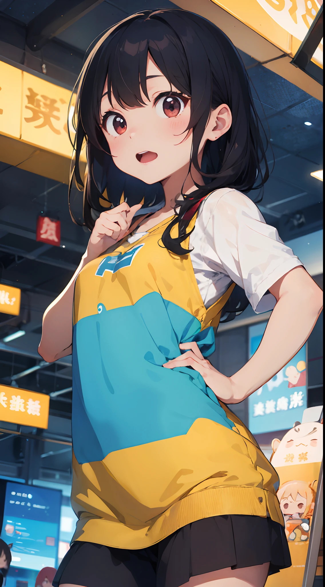 masterpiece、An ultra-high picture quality、ultra-quality、girl with、独奏、toddlers、Tiny、Painted in 16K wallpaper quality that fills the screen、An illustration that can be called a masterpiece Expressed in detailed depiction and intricate detail、Deep and three-dimensional backgrounds Backgrounds、Blur the background、