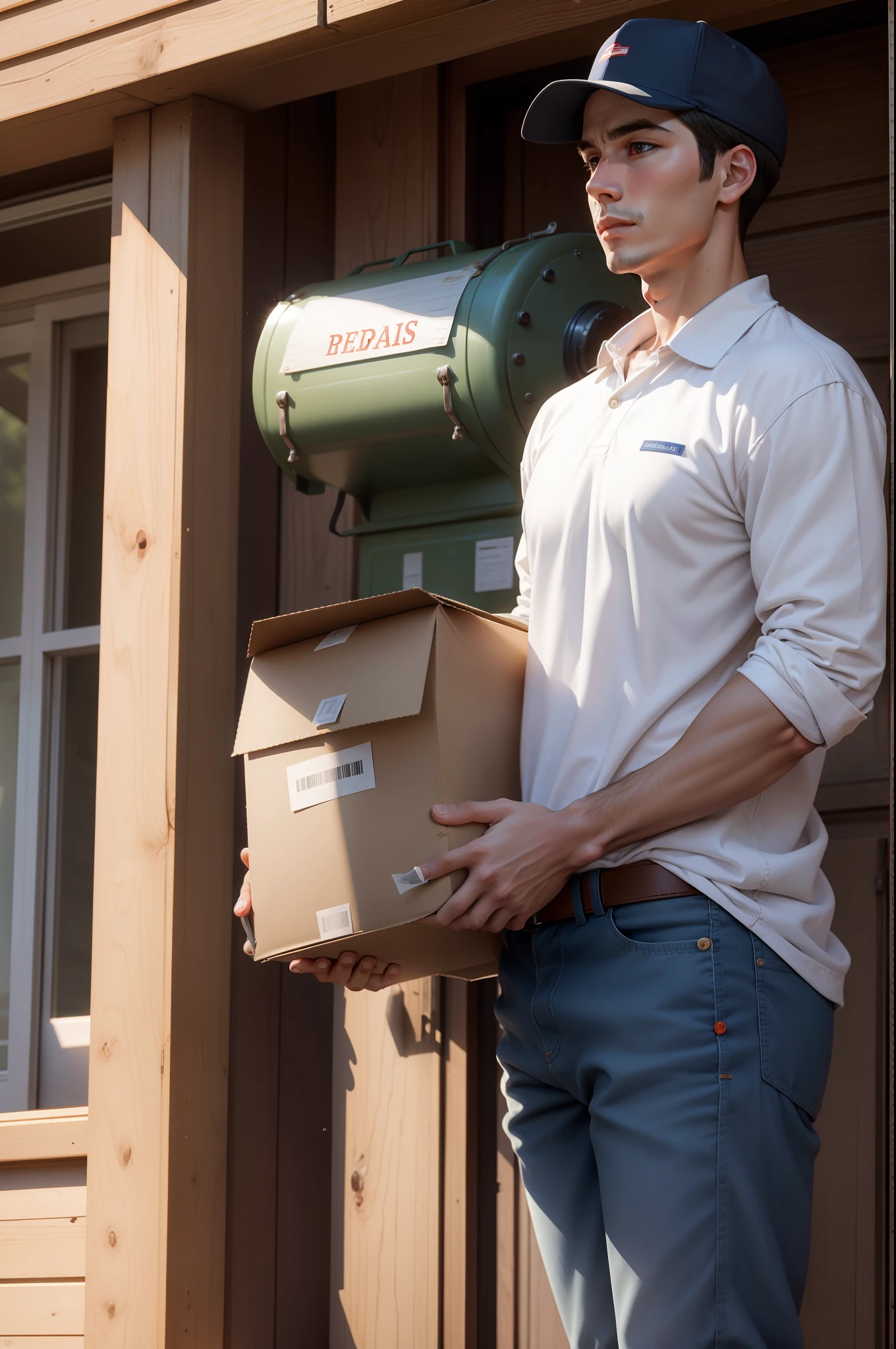 mail delivery man