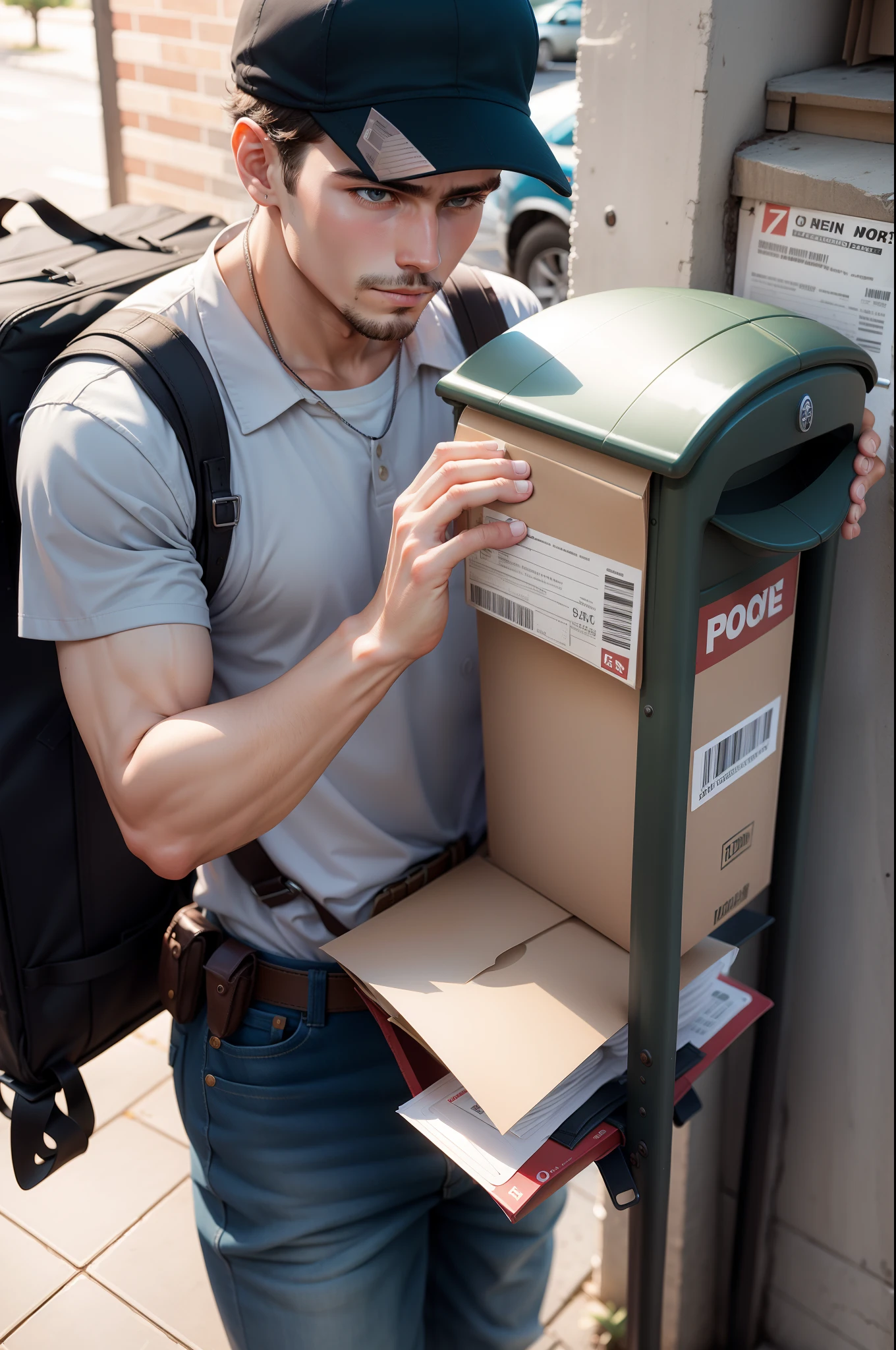 mail delivery man