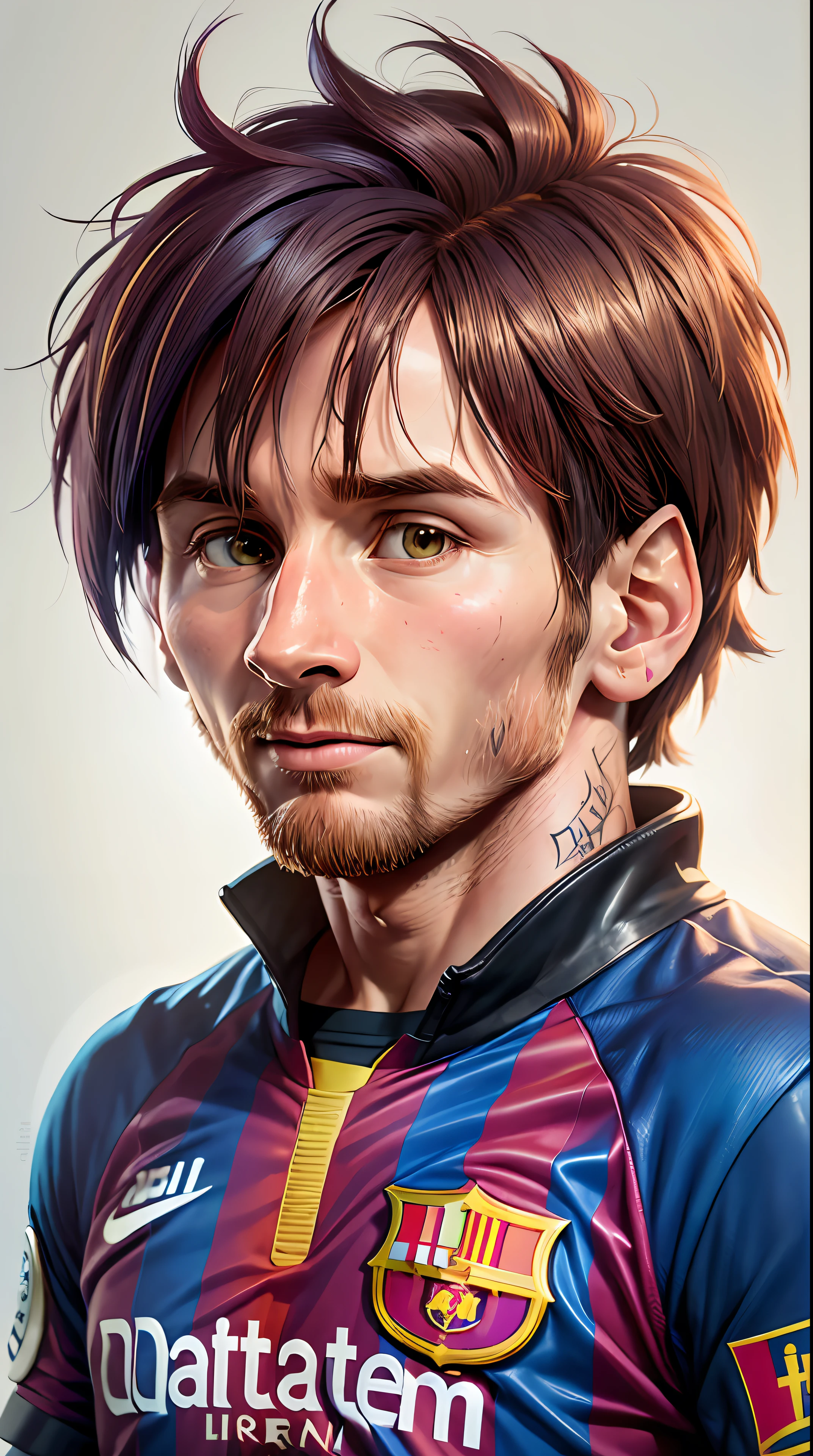cbzbb , ((Lionel Messi)) ,character ,cute, little, beautiful, devian art, disney pixar character, trending artstation, digital art, detailed, cute, realistic, humanoide, character, tiny, cinematic sho ,cinematic lights, ((Lionel Messi)),soccer ball, ((Lionel Messi)) --auto --s2