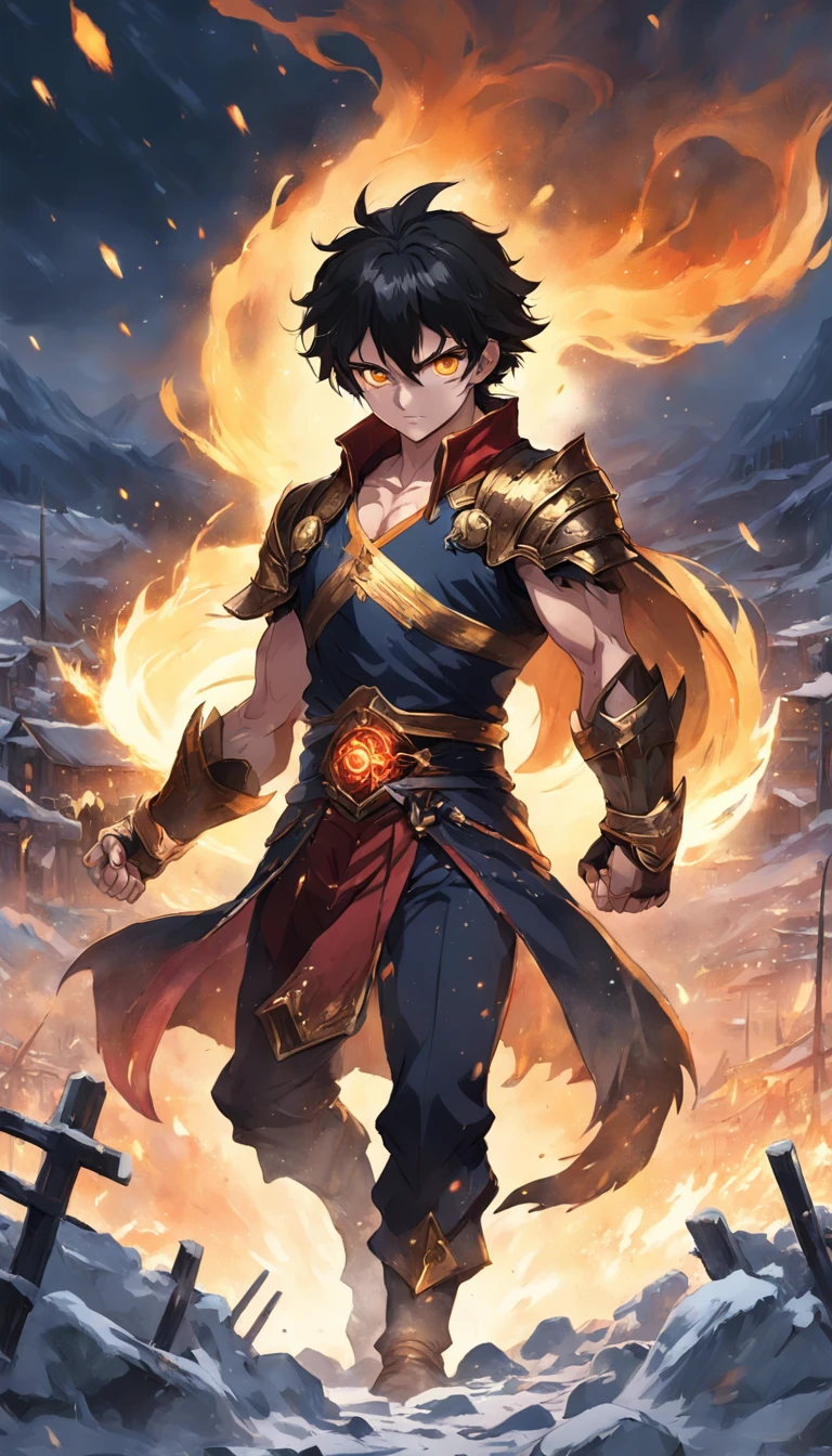 (((Single character image.))) (((1boy))) (((Looks like beefcake male fantasy character.)))  (((Dressed in medieval fantasy attire.))) Boyfriend in a fantasy setting. (((Male fantasy character in a grim fantasy setting.))) Looks like a fun-loving and heroic male adventurer for Dungeons & Dragons. Looks like a very attractive male adventurer for a high fantasy setting. Looks like a hot boyfriend. Looks like a handsome and rugged male adventurer for Dungeons & Dragons. Looks like a handsome male for a medieval fantasy setting. Looks like a Dungeons & Dragons adventurer, very cool and masculine hair style, black clothing, handsome, charming smile, adventurer, athletic build, excellent physique, confident, gorgeous face, gorgeous body,  detailed and intricate, fantasy setting,fantasy art, dungeons & dragons, fantasy adventurer, fantasy NPC, attractive male in his mid 20's, ultra detailed, epic masterpiece, ultra detailed, intricate details, digital art, unreal engine, 8k, ultra HD, centered image award winning, fantasy art concept, digital art, centered image, flirting with viewer, best quality:1.0,hyperealistic:1.0,photorealistic:1.0,madly detailed CG unity 8k wallpaper:1.0,masterpiece:1.3,madly detailed photo:1.2, hyper-realistic lifelike texture:1.4, picture-perfect:1.0,8k, HQ,best quality:1.0,
