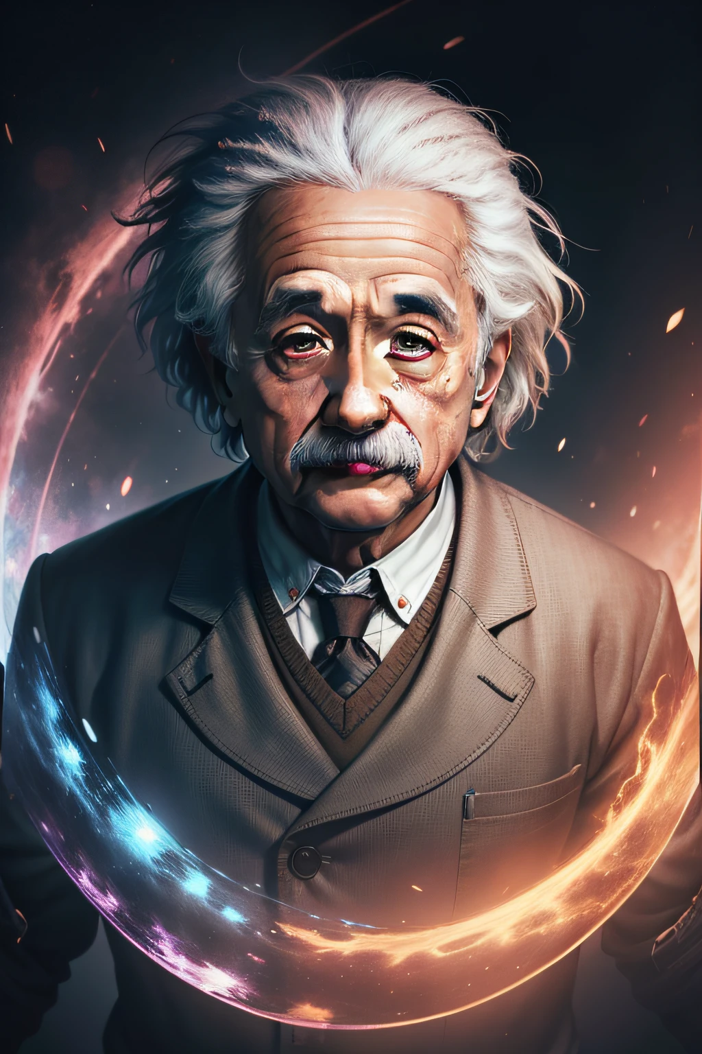 Albert Einstein 8k