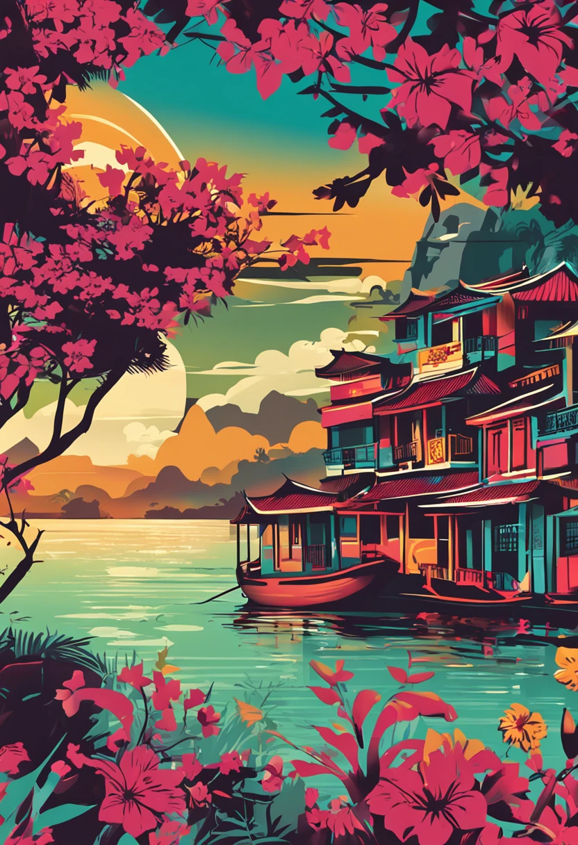 Viet Nam Travel Poster
