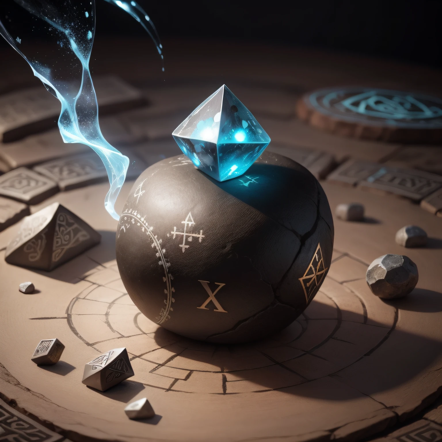 magic with symbols drawn,Ancient runes and magical symbols, pedras ,magia ,pedras vermelhas ,sorcery