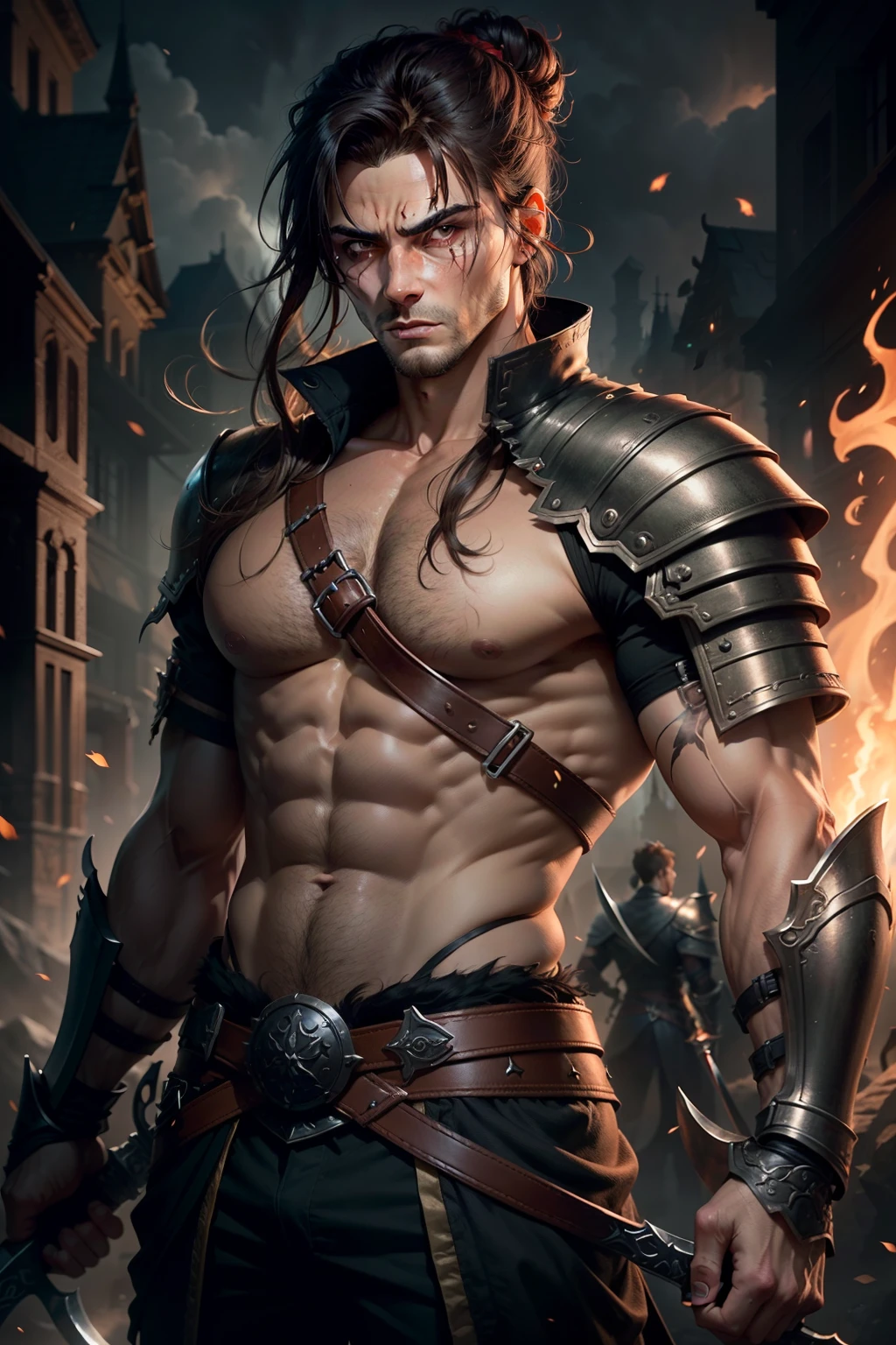 Henry_Cavill as The_Witcher Geralt_de_Rivia Amulet_Wolf Urban deep path castle equirectangular Kingdom chef-d' Van_Gogh Masterpiece ultra UnrealEngine5 Cinematic Lighting meticulously intricate ultra_high-details ultra_high-res ultra pro-Photorealistic ultra_high-quality ultra_sharpness focus accurate max perfection reflex extreme improved Octane-rendered opengl-shaders glsl-shader UHD XT3 256K 128K 64K 32K 16K 8K DSLR HDR romm rgb pbr ombre analogique color-coded shading 3DCG fxaa global illumination cgi vfx sfx fkaa txaa rtx ssao post-processing post-production cell-shading augmented tone-mapping sundrop contre-jours optimal sunLight luminescence volumetric lightning contrast "Heavy Metal" theater Will-o'-the-wisp Divine synthetic headgear "singning" micro gold God dazzling Cosplay Admiral Fancy Vivid Yellow jukebox Symmetrical ((King Athletic muscular extatique Tamned Skin gorgeous sensual Effects Cheekbones Embarrassed redderer eye-liner saphirs saturate ultra_beautiful_eyes dark black pupils brown iris lazulis turquoise mouth open tongue teeth obvious smiles howling Floating Jacket Eccentric Cape onyx Shoulders-Off Shirt Lace Clavicles White Papillotes embroidered satin red thick leather felt skirt matching ample swinging spinel navel waist reveal belt-chastity heart diamond padlock silver agate bristles scarlet pubis-hairy indigo silk snap garters thighs legs boots)) dancer nickel fleuraison bees tin incandescentes CGSCOSITY tattoo Cristallines hearth rubis invoque monster bee (๐๐ฆ๐นโค(๐๐ฉ๐๐โ๐๐ก๐
)๐ช๐ข๐ก๐ EOS R6 135mm 1/1250s f/2.8 ISO400) blast flash blow glow opale straight heavy chrome flat rune lava bands glyphes Tourmaline plasma background floraison beholder chaos strange population Earth outdoor mirror handcuff glass transparent graduated reflection Bruce_Weber sex "luis Royo" naked nsfw varied multi etc. --v 5.2 --s 1000 --c 20 --q 20 --chaos 100