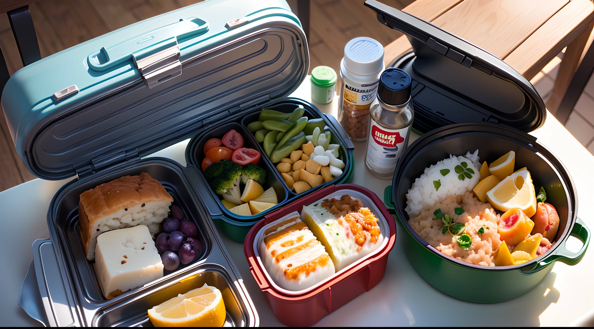 Packed lunch