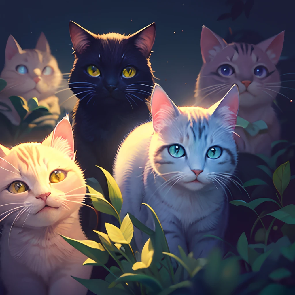 Cats、solid、Mystical、