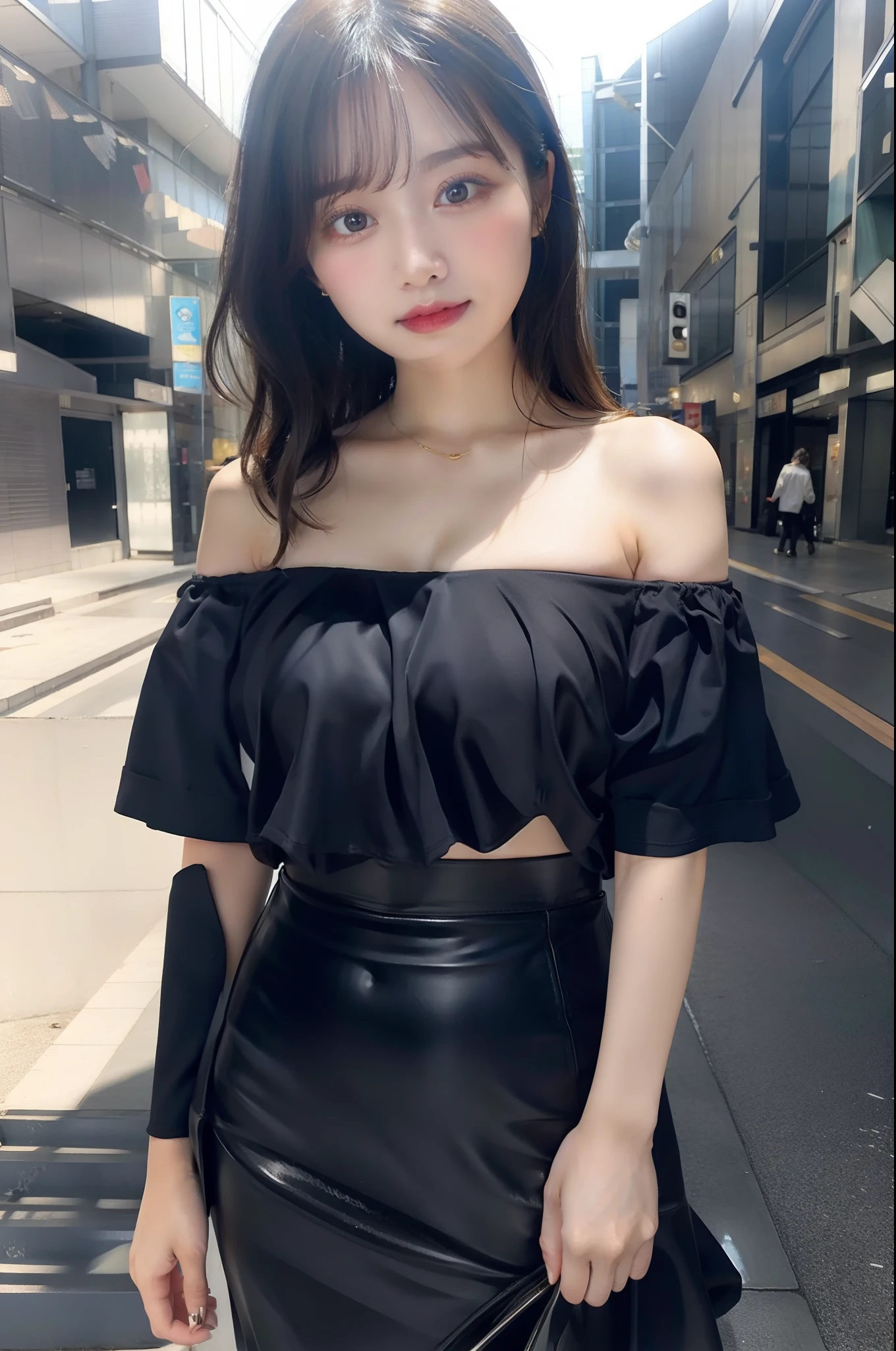 tight skirts、huge tit