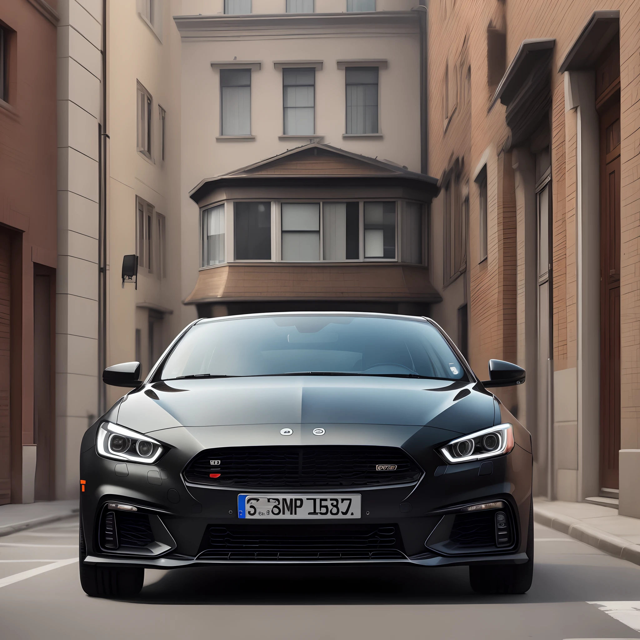 Black car