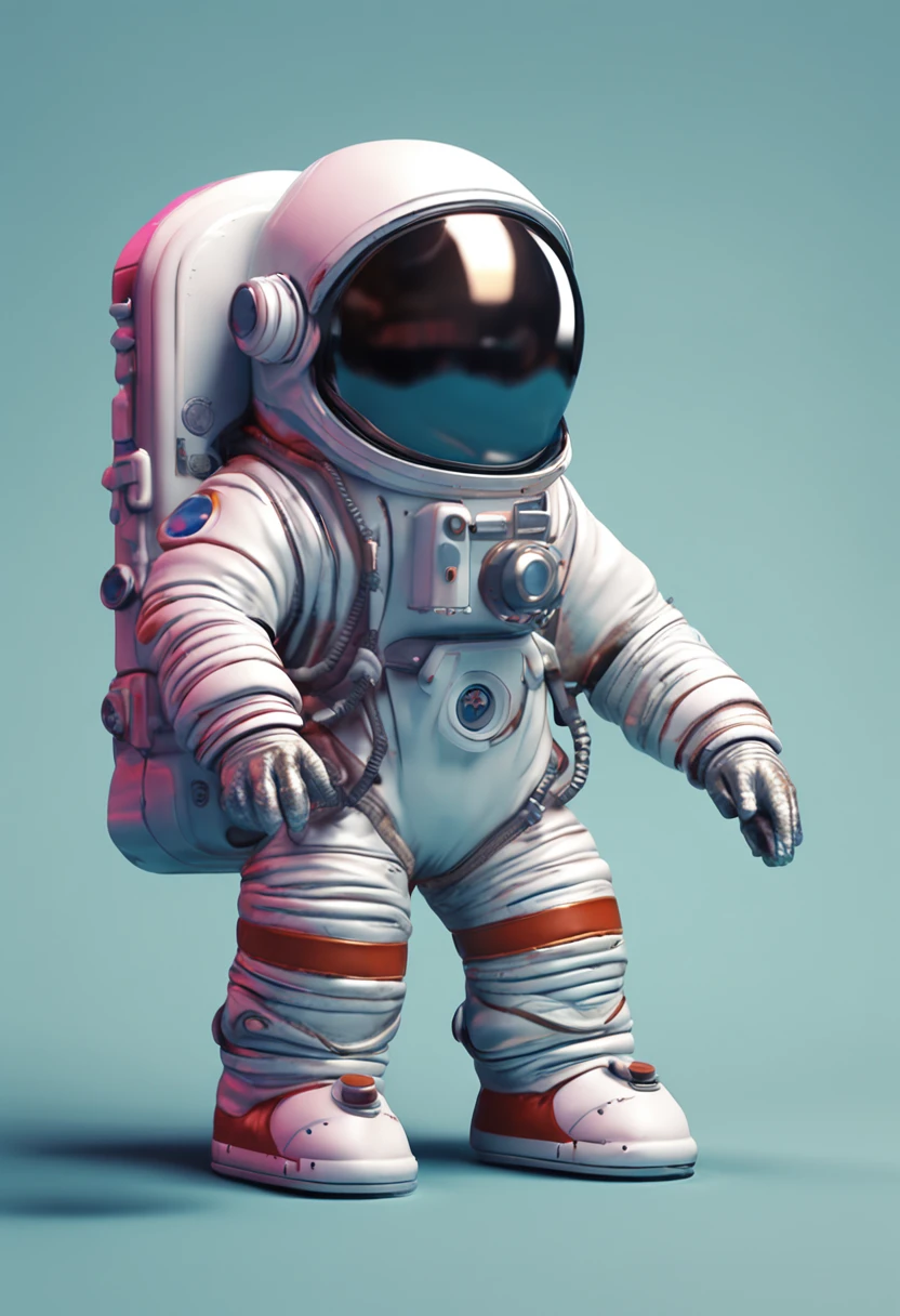 a mini astronaut in chibi model, wearing a space suit, in the style of photorealistic surrealism, abstract colorist sculptor, poured, fluid and loose, sci-fi influenced, sculpted Cartoon icon art, 3D pixar style drawing, a planet in space, isolated, exploring the moon in the background many planets and stars, cinematic light, photorealistic scenes, anime art, epic, RTX ON, DAZ3D, Digital Arts Techniques, Animated Illustrations