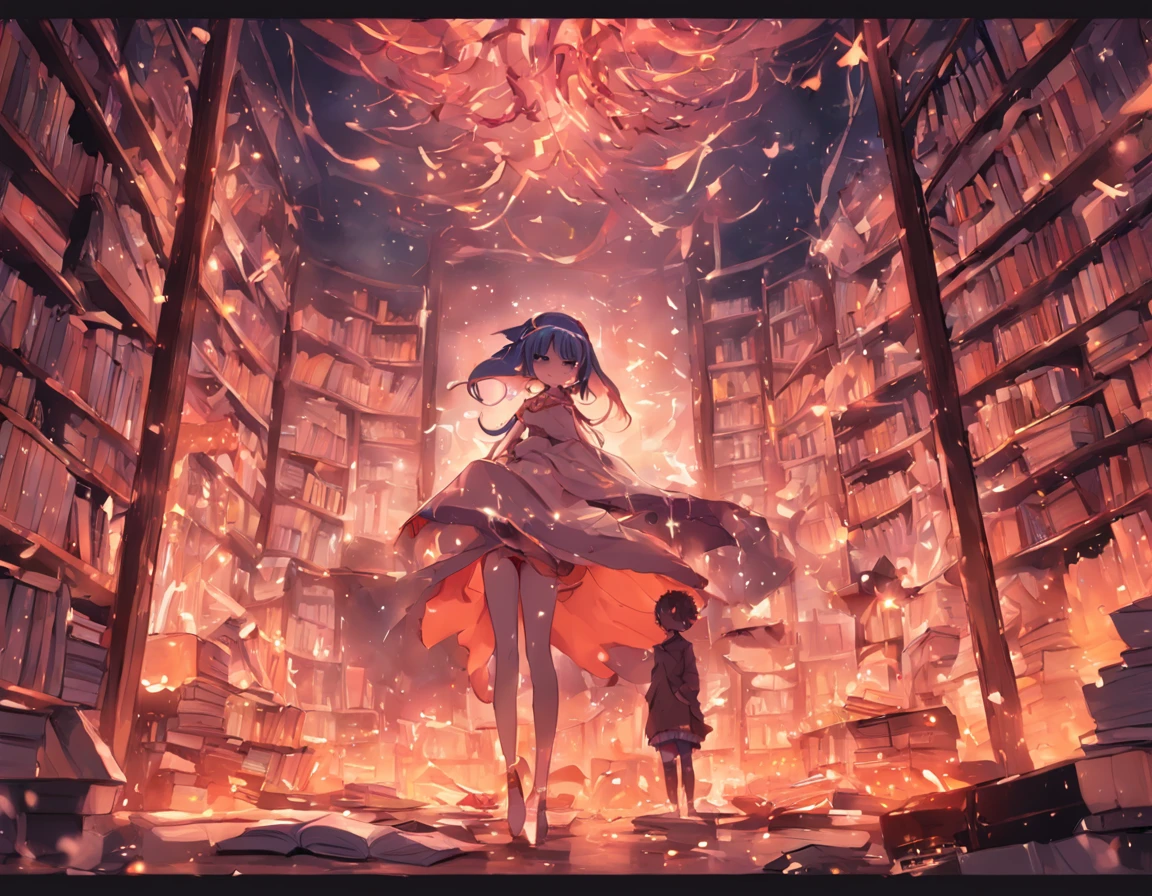 quarto de uma estudante, cheio de livros