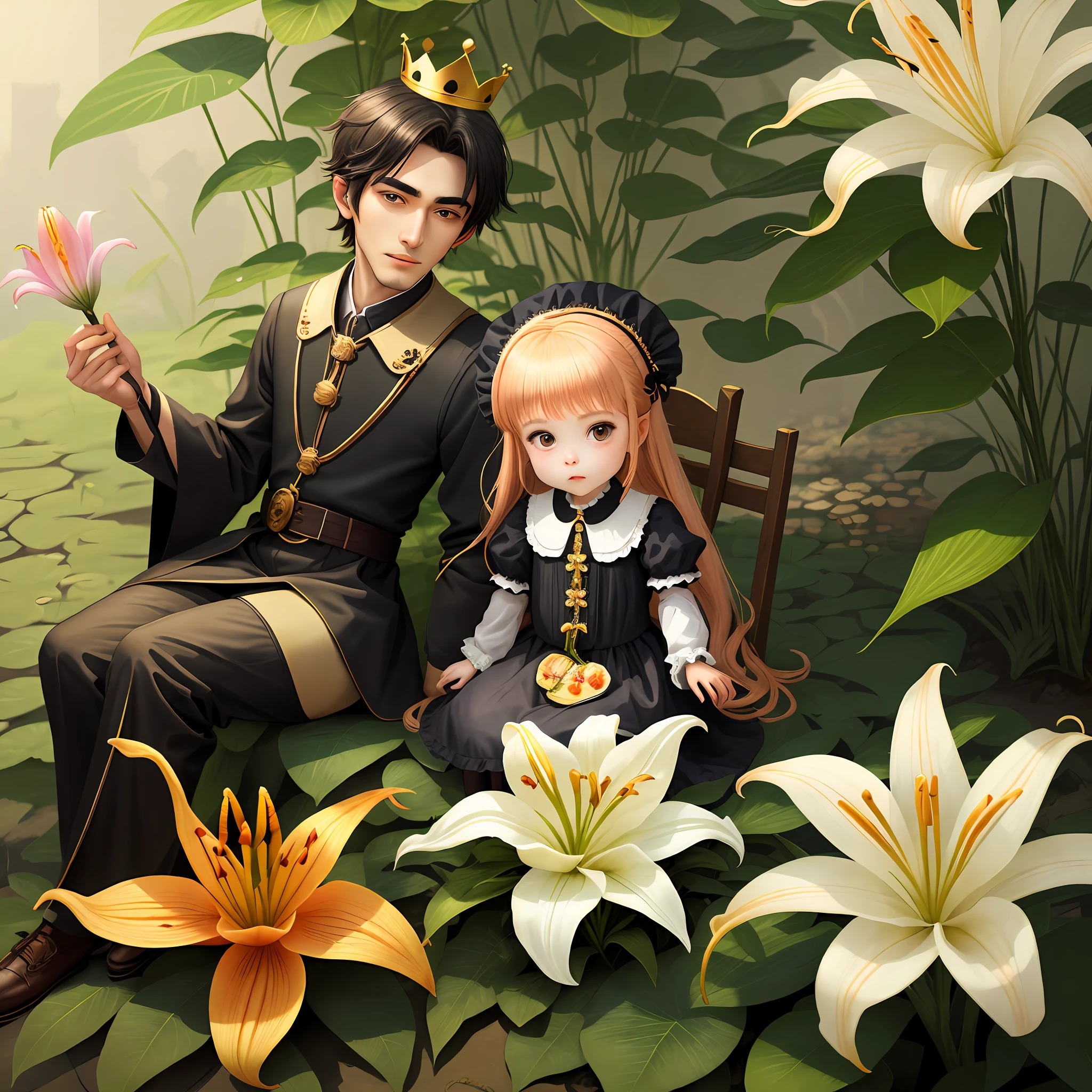 King Little Joe and Daji Lily