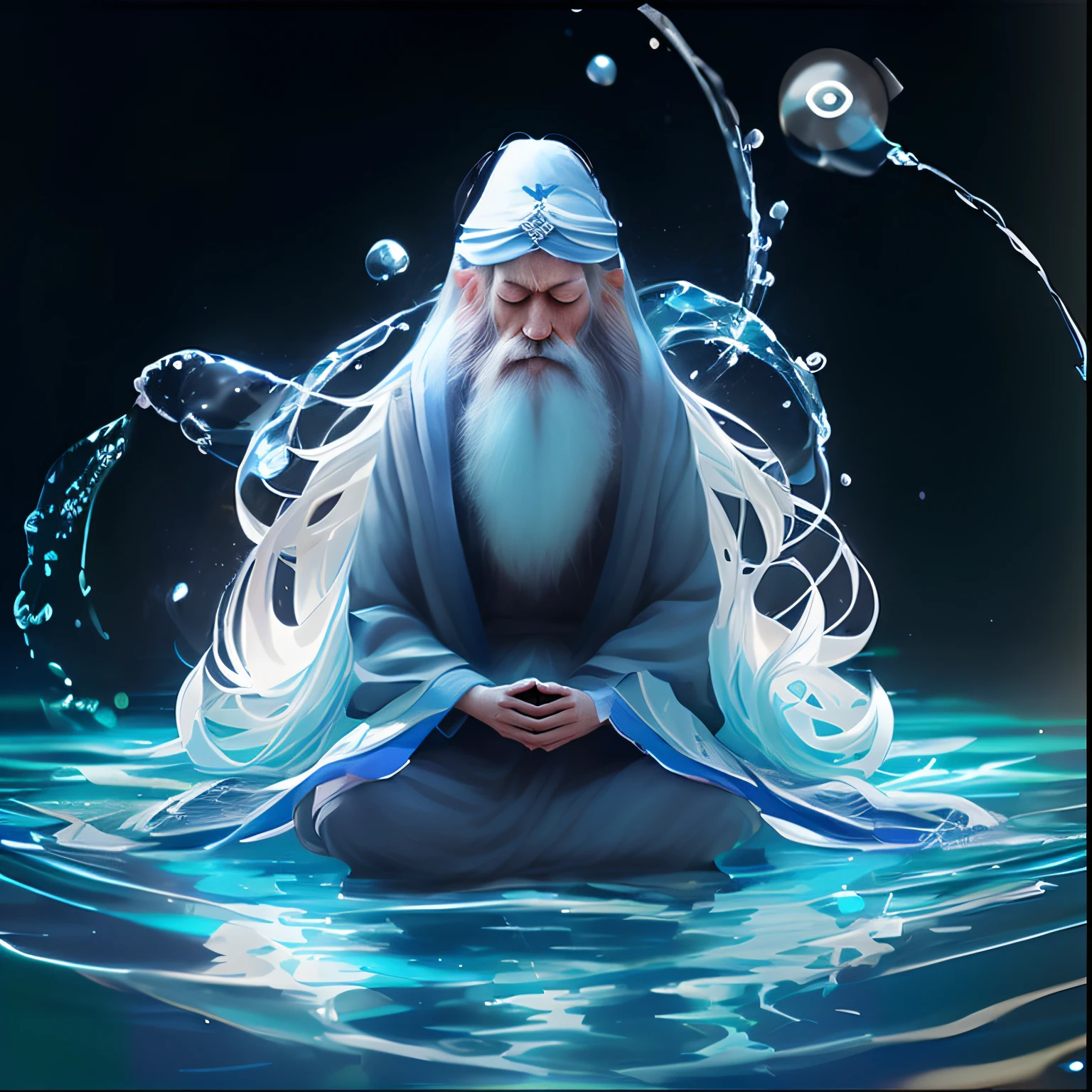 Hands during meditation、accurate hands、Precisely overlapping hands、Precise beautiful fingers、masterpiece