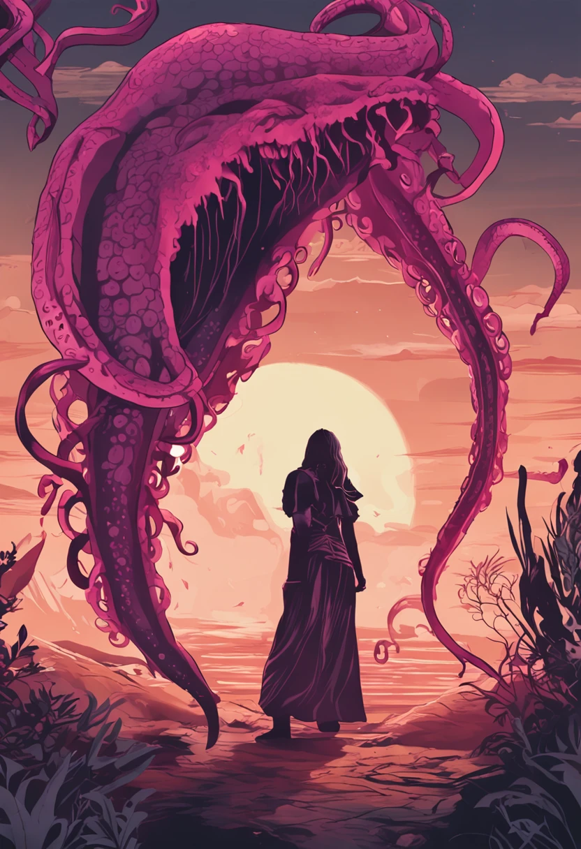 Tentacles bind maiden