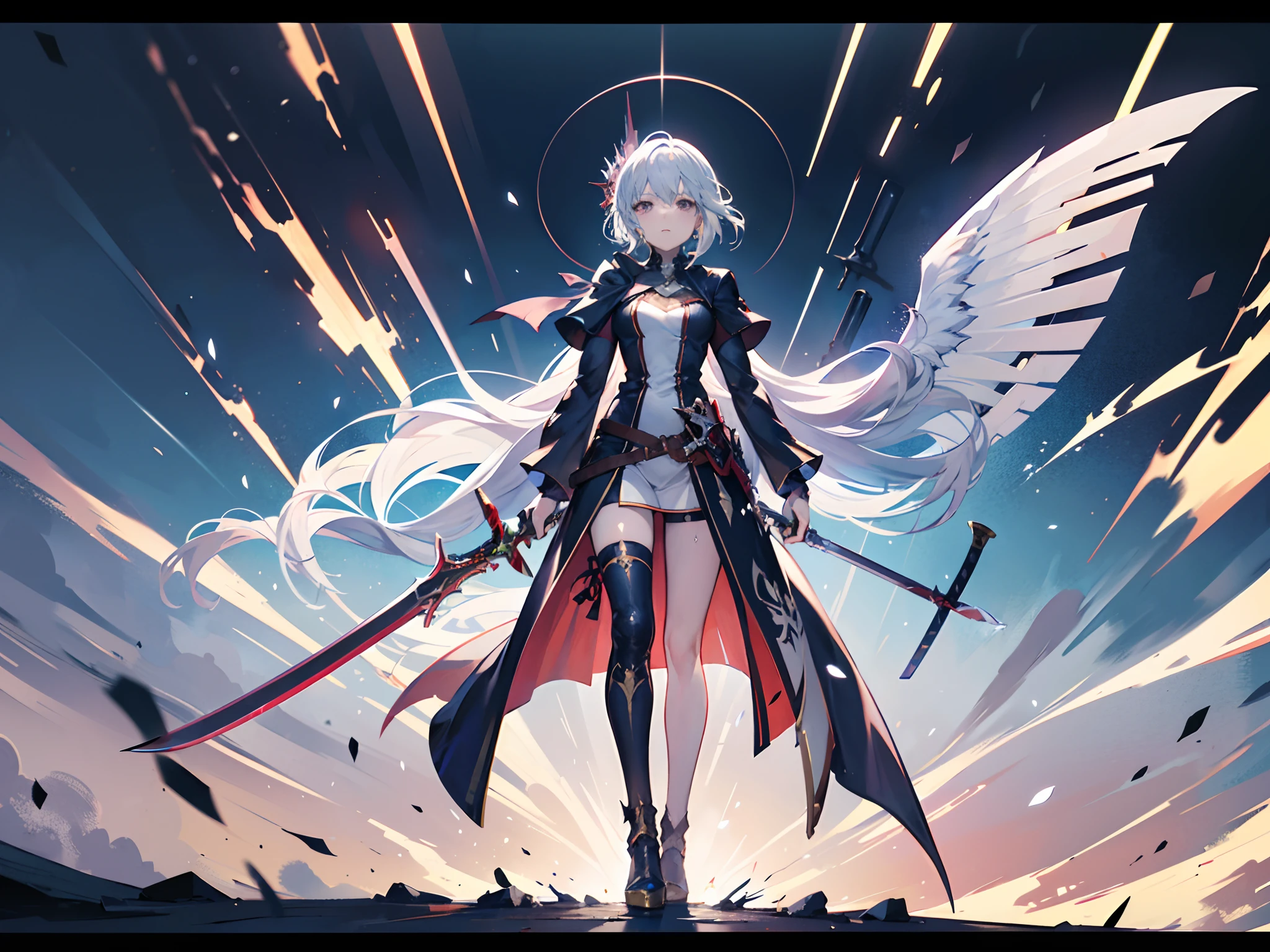 I am the bone of my Sword
Steel is my Body and Fire is my Blood.
I have created over a Thousand Blades,
Unknown to Death,
Nor known to Life.
Have withstood Pain to
create many Weapons
Yet those Hands will
never hold Anything.
So, as I Pray--
Unlimited Blade Works
