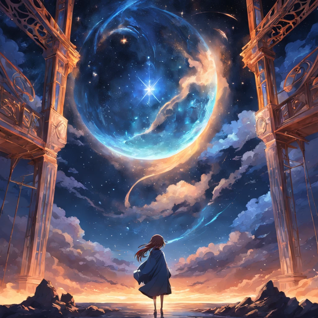 PORTAO CELESTIAL E ANJOS E UM HOMEM DOENTE