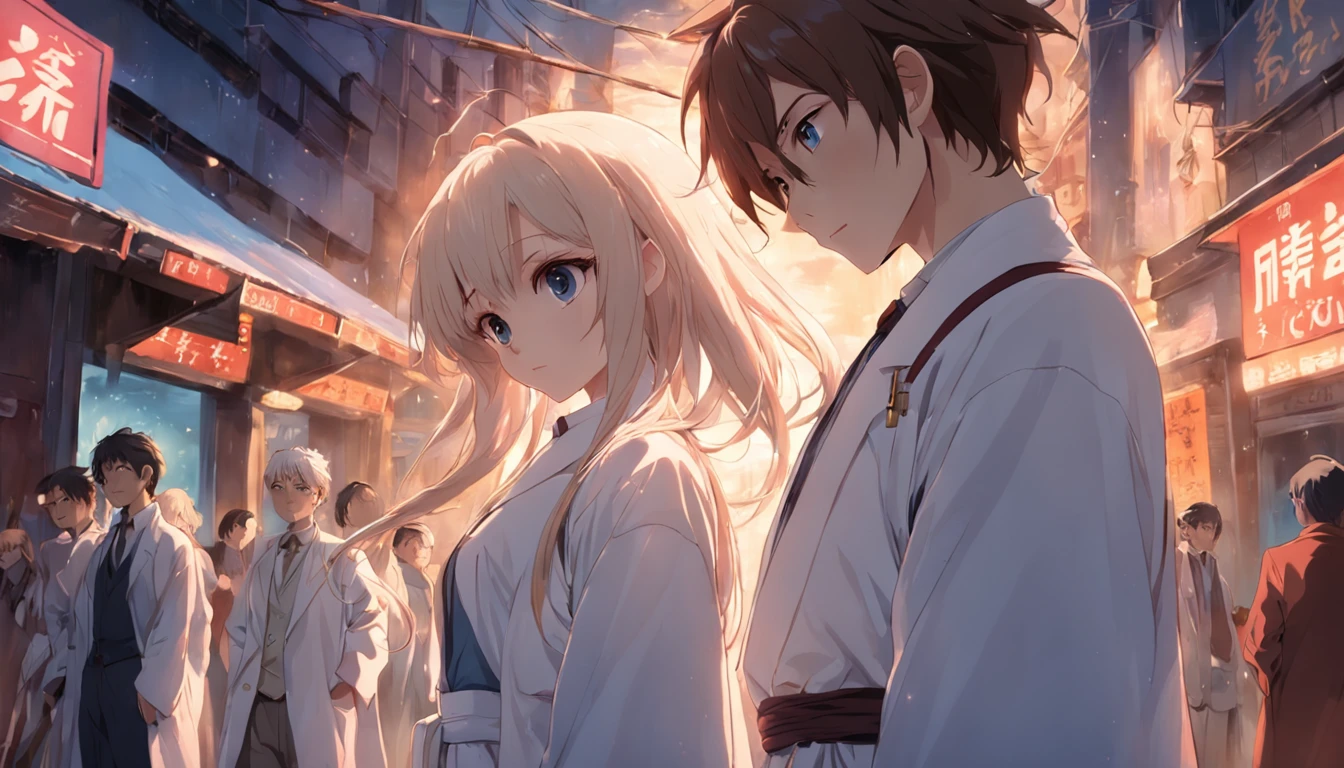 the doctor,white clothes