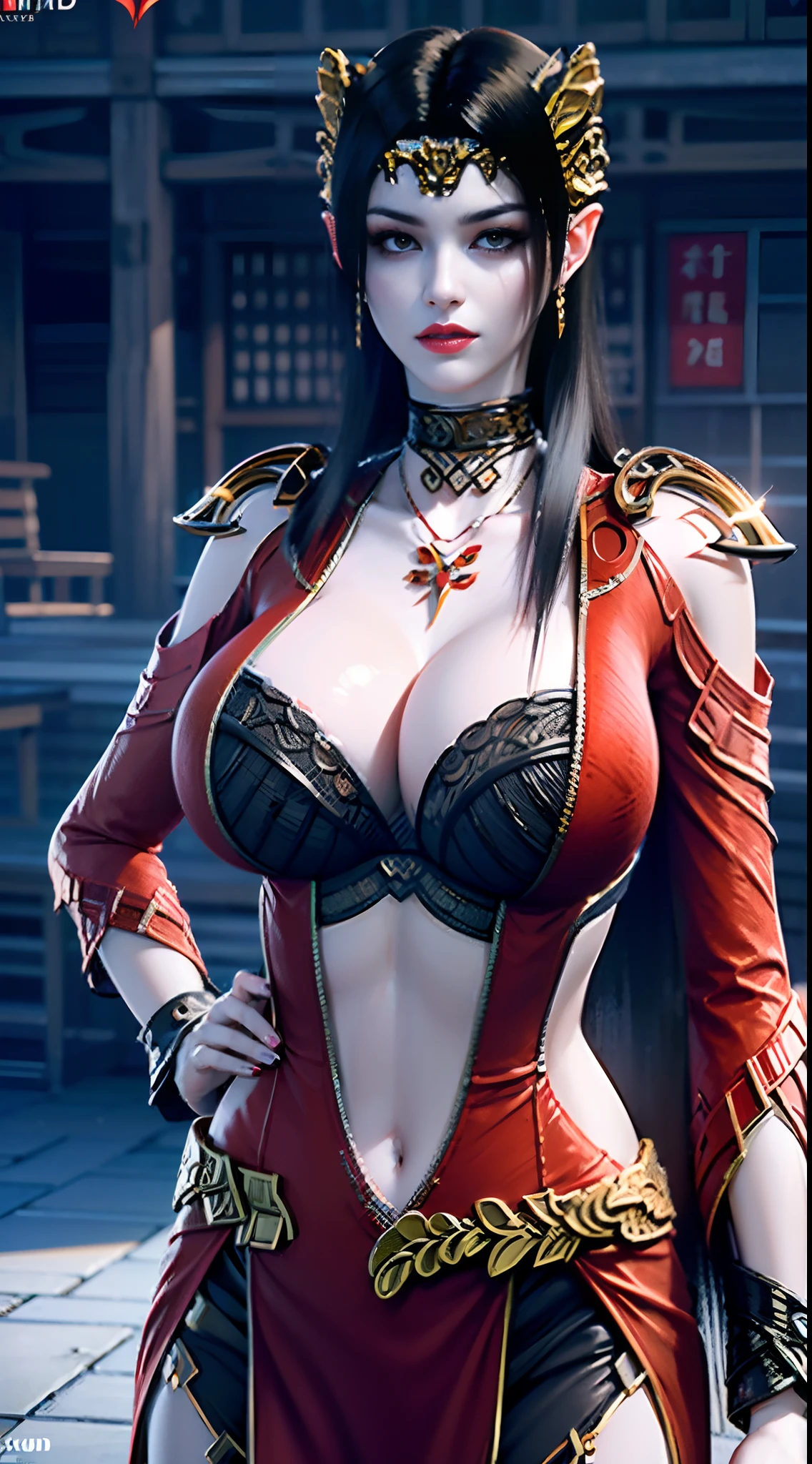 Solo, 1 Beautiful Female, Wuxia World, (1 Girl), (Full figure:1.2), (standing:1.1), (Xiuxian World), (big breasts, round breasts:1.4), (big buttock:1.1), (shiny skin:1.1), Chinese Immortal Wuxia, (Purple Cross-collared Top, Ancient Long Skirt, Embroidered Cape, Streamer), Brunette Hair, Chinese Coiled Bun, Hairpin, Light Pink Lips, Calm, Intellectual, Delicate Face, Masterpiece, Best Quality, High Quality, High Definition, High Quality Texture, High Quality Shadows, High Detail, Cinematic Light, Side Lighting, Ray Tracing, Sharp Focus, Realistic, Edge Light, Two-tone Light, (Detailed Skin Details: 1.2), 8k uhd, SLR, soft light, high quality, high resolution, (very detailed CG unity 8k wallpaper)