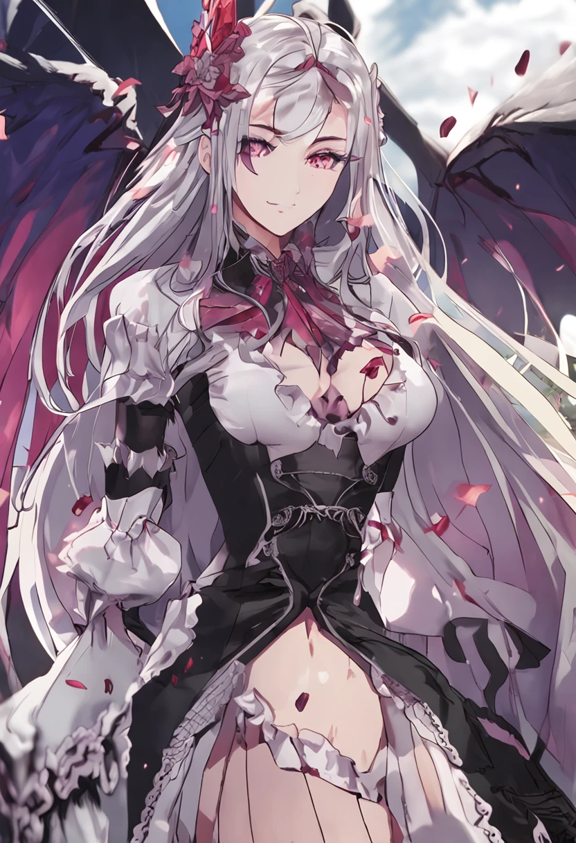 Vampire girl Shalltear Bloodfallen: Overlord anime, best quality, masterpiece, (realistic:1.2), Front, detailed face, (((masterpiece))), (((best quality))),(((extremely detailed))), illustration, mysterious,
