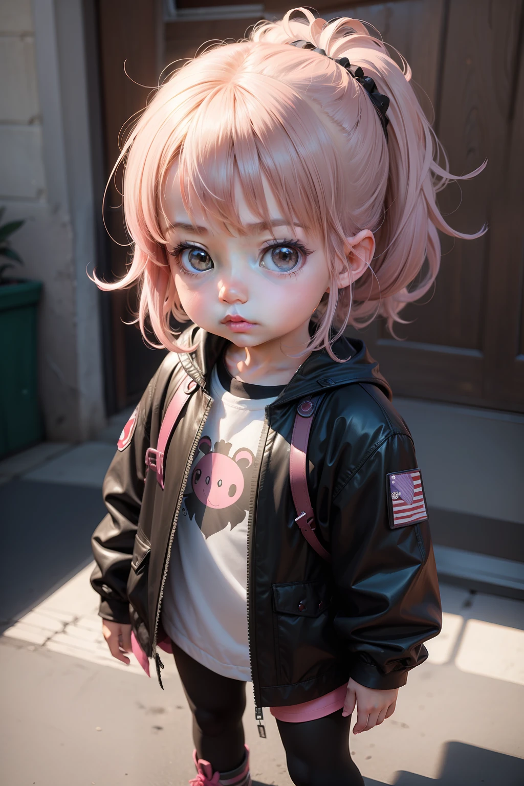 cool looking  girl character anime