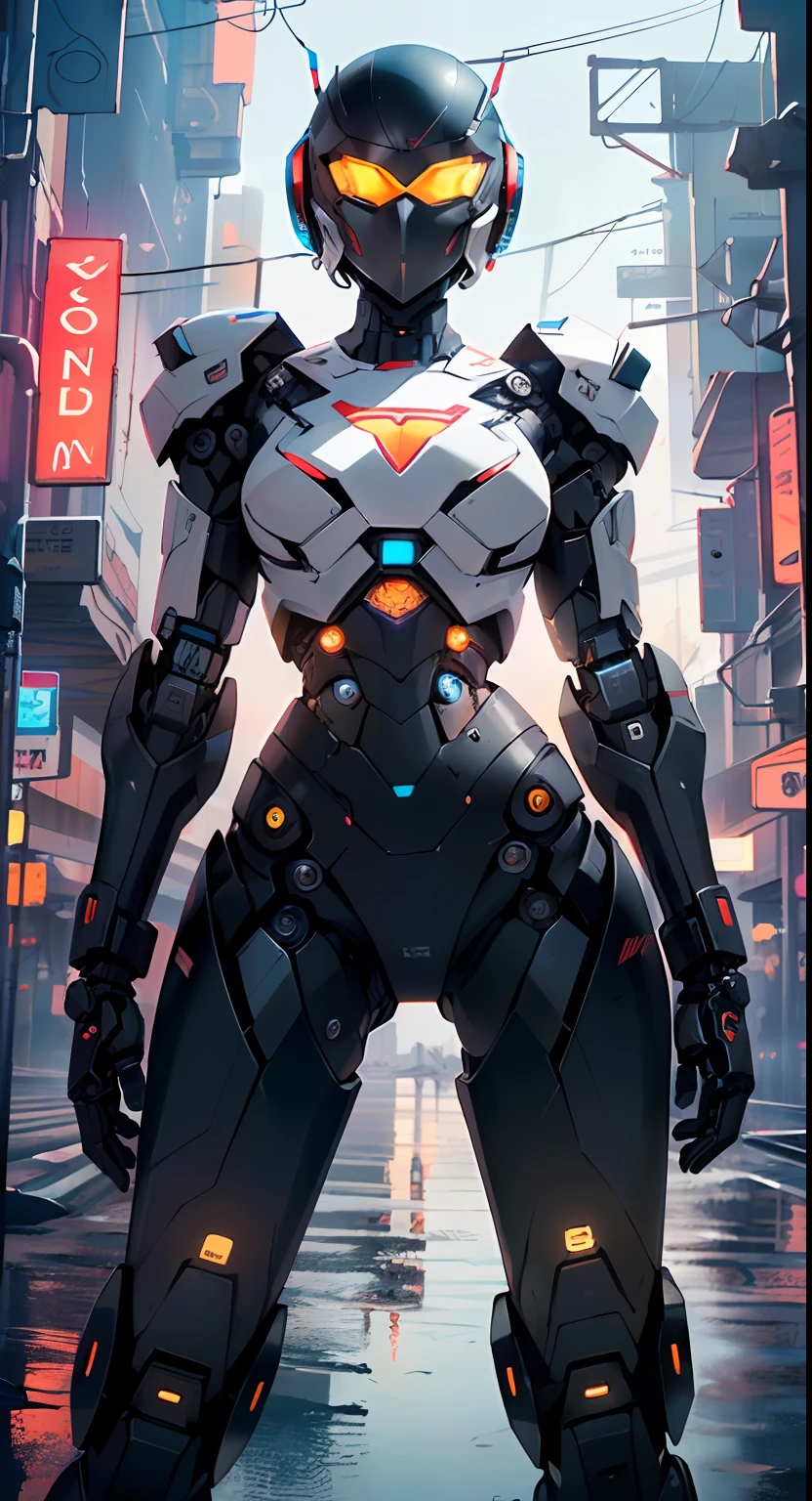 (((girl robot))),assaultron, itrobo2022, 1girl,robot,humanoid robot,robot joints,joints,black robot helmet,black armor,head-mounted display,humanoid robot,white robot joints,one-eyed,white joints,no humans,((black armor)),wide hips,curvy,mechanical arms,crotch plate,science fiction,post-apocalypse,outside,large breasts:1.4,
reelmech,cyborg girl,(cyborg girl:1.5),
android,((mechanical robot girl)),
(((doll))),((((black skin,doll joints:1.5,mechanical hands:1.5,black armored dress,tesla coils,mechanical doll:1.5,Body of a machine,black metallic skin,ball joint,no facial features,cyborg:1.5,robotic parts,robot)))),(((lustrous skin:1.5,plastic glitter skin,exaggerated shiny skin,illuminated skin))),(Mechanical joints: 1.4,Mechanical limbs),
lot of rgb,(spider lower abdomen),
(((nsfw))),
motorcycle black helmet,(wearing head-mounted display that is chunky and hi-tech with neon lights:1.2),corporate logos,complete black helmet,no face,black body,black skin,black robotic body,((((technological face mask,Cybernetic_Jawless, black mask)))),
(dynamic pose:1.0),solo focus,embarrassed,(centered,scale to fit dimensions,Rule of thirds),
((((cyberpunk city by the ocean,neon signs,puddles)))),stormy sky,threatening sky,dark clouds,((synthwave background theme,detailed background : 1.25)),((((night,nice lighting decorations,detailed architecture)))),
(best quality,high resolution,sharp focus,ultra detailed,extremely detailed,extremely high quality artwork,(realistic,photorealistic:1.37),8k_wallpaper,(extremely detailed CG 8k),(very fine 8K CG),((hyper super ultra detailed perfect piece)),flawless,(((masterpiece))),illustration,vibrant colors,(intricate),High contrast,Selective lighting,Double exposure,HDR (High Dynamic Range),Post-processing,Background blur,colors,(intricate),High contrast,Selective lighting,Double exposure,HDR (High Dynamic Range),Post-processing,Background blur,
