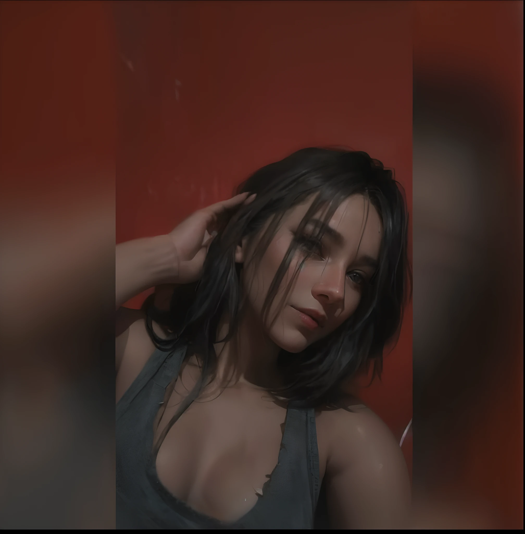 photorealistic, ultra realistic,3D, artstation, cgsociety, 8 k,
award winning photography of a beautiful woman walking at the park, (fashion), (multi color hair:1.2), cheekbones, detailed face, Bejeweled, a nice long leather jacket, torn jeans, topless, (exquisitely detailed skin, perfect anatomy, wide hips, smooth midriff, thigh gap), sunglasses
colorful, vibrant